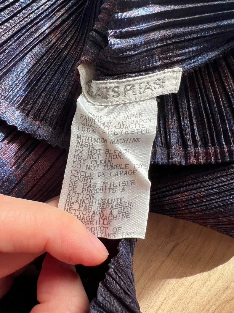 Issey Miyake Issey Miyake Smudged top Size L / US 10 / IT 46 - 2 Thumbnail