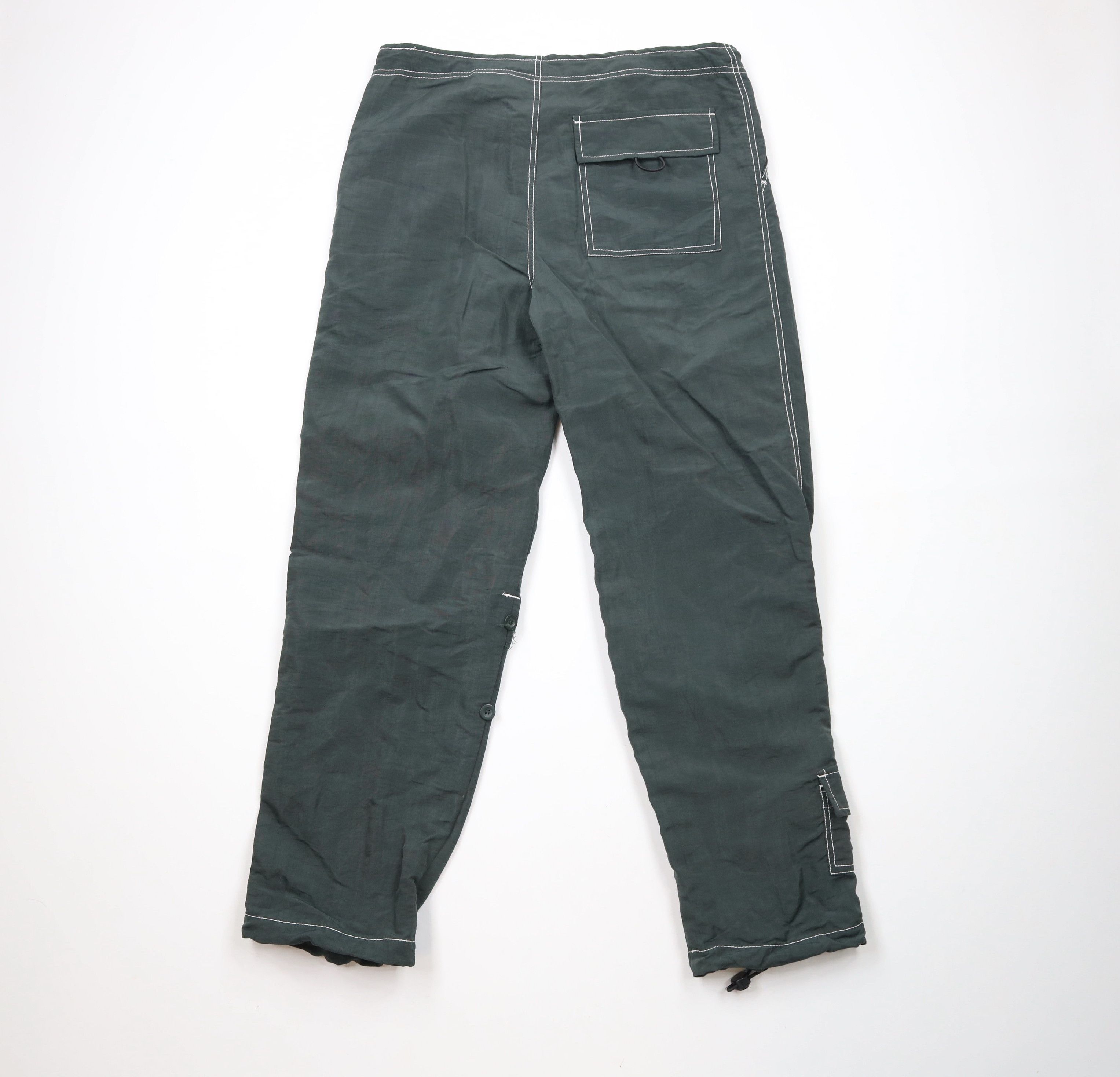 Vintage Vintage 90s Y2K Streetwear Cuff Windbreaker Capris Pants Size US 34 / EU 50 - 11 Thumbnail