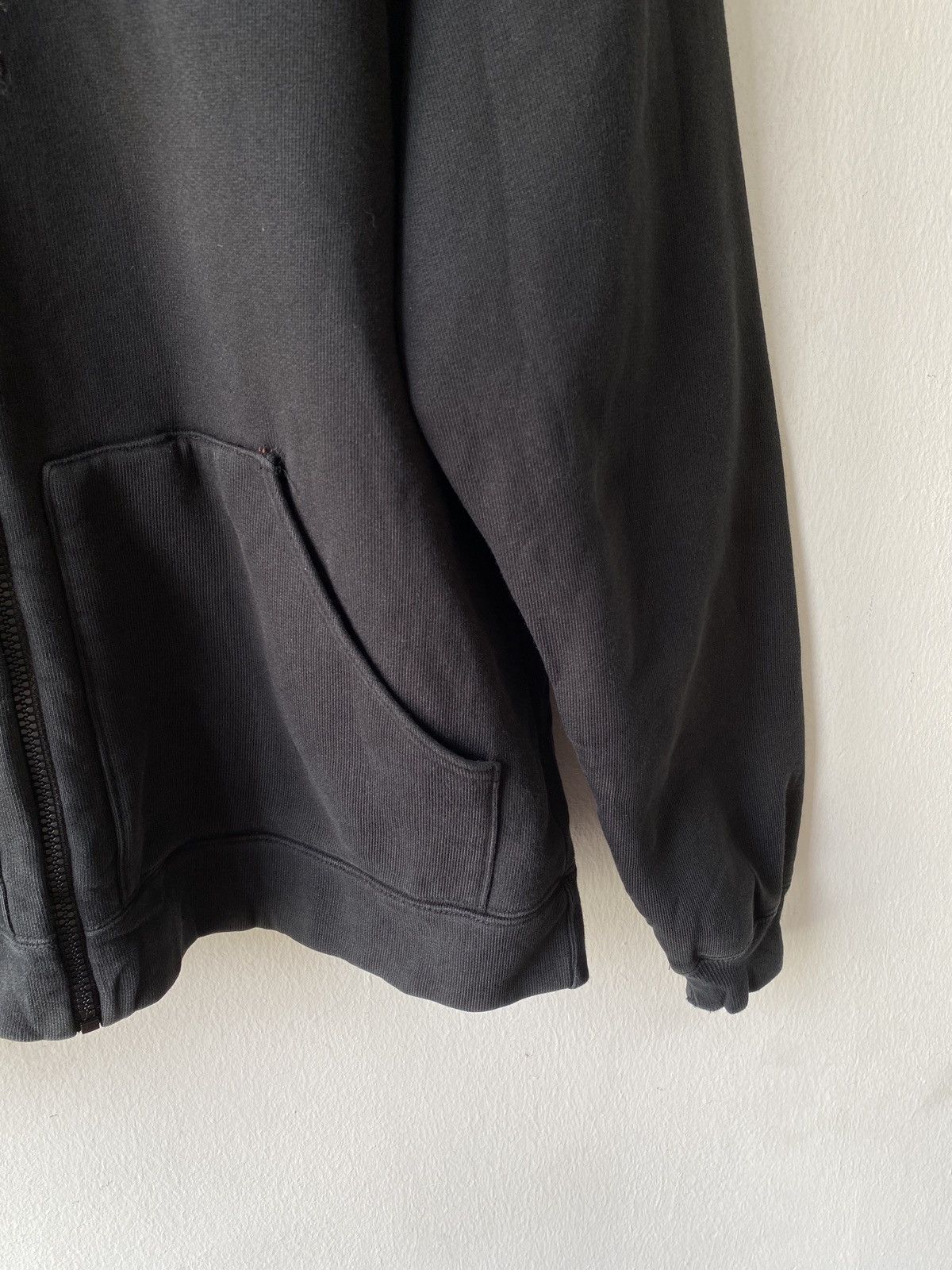 A.P.C. × Japanese Brand 1990s - A.P.C Black Zipper Hoodie Size US M / EU 48-50 / 2 - 7 Thumbnail