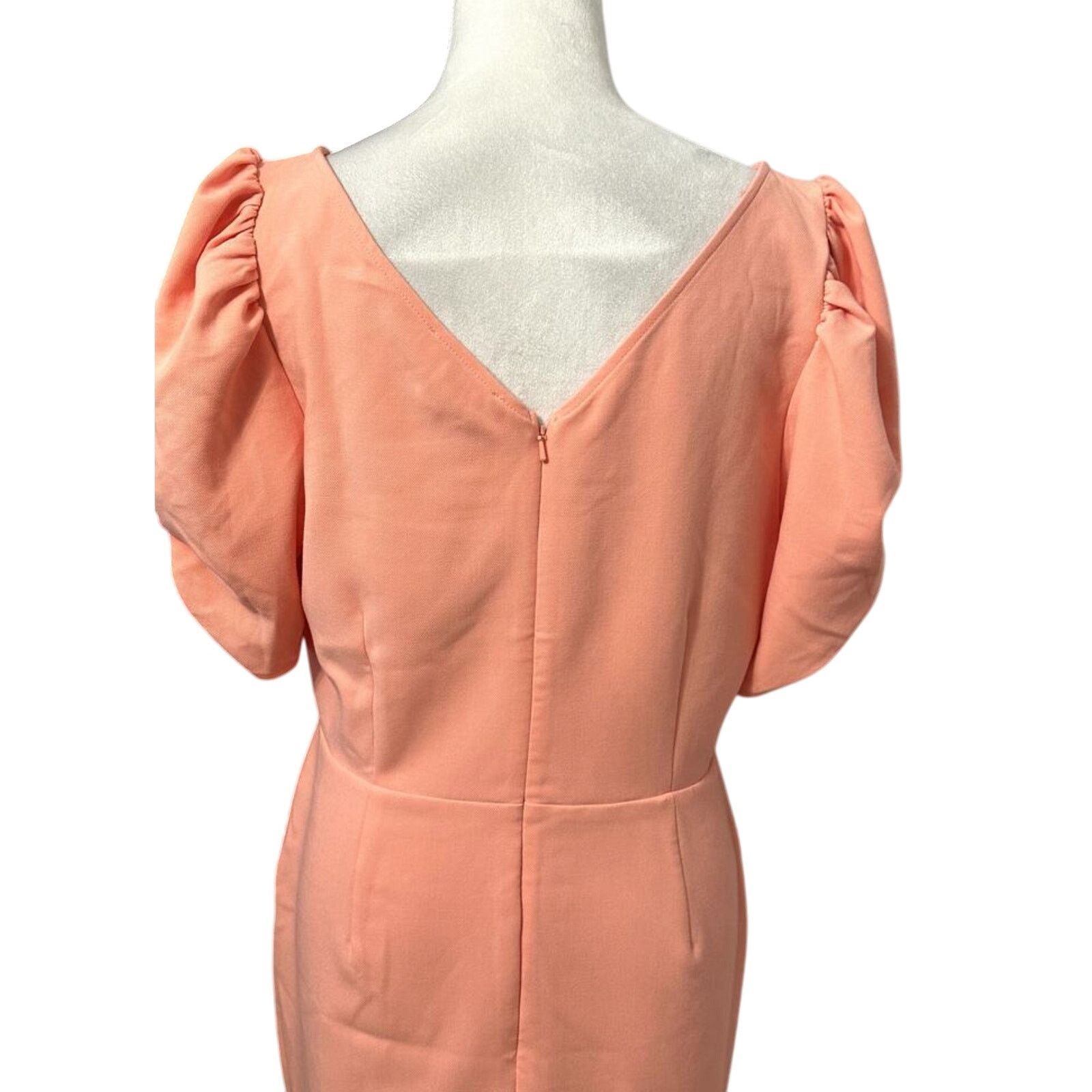Other Chelsea 28 Sheath Dress V-Neck Stretchable L Pink Womens NWT Size L / US 10 / IT 46 - 5 Thumbnail