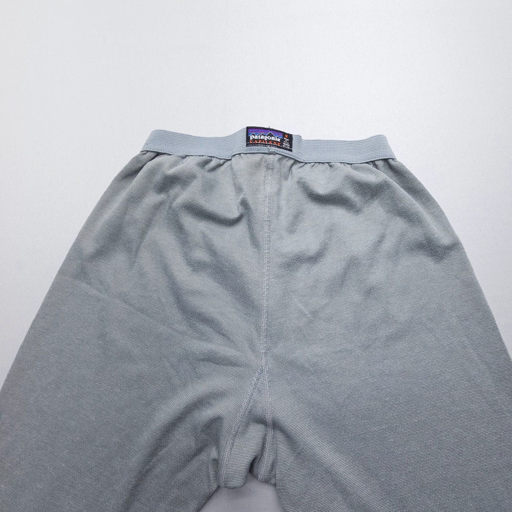 Patagonia VINTAGE Patagonia Capilene Base Layer Pants Mens M Gray Skiing Hiking USA Made Vintage Size US 31 - 8 Thumbnail