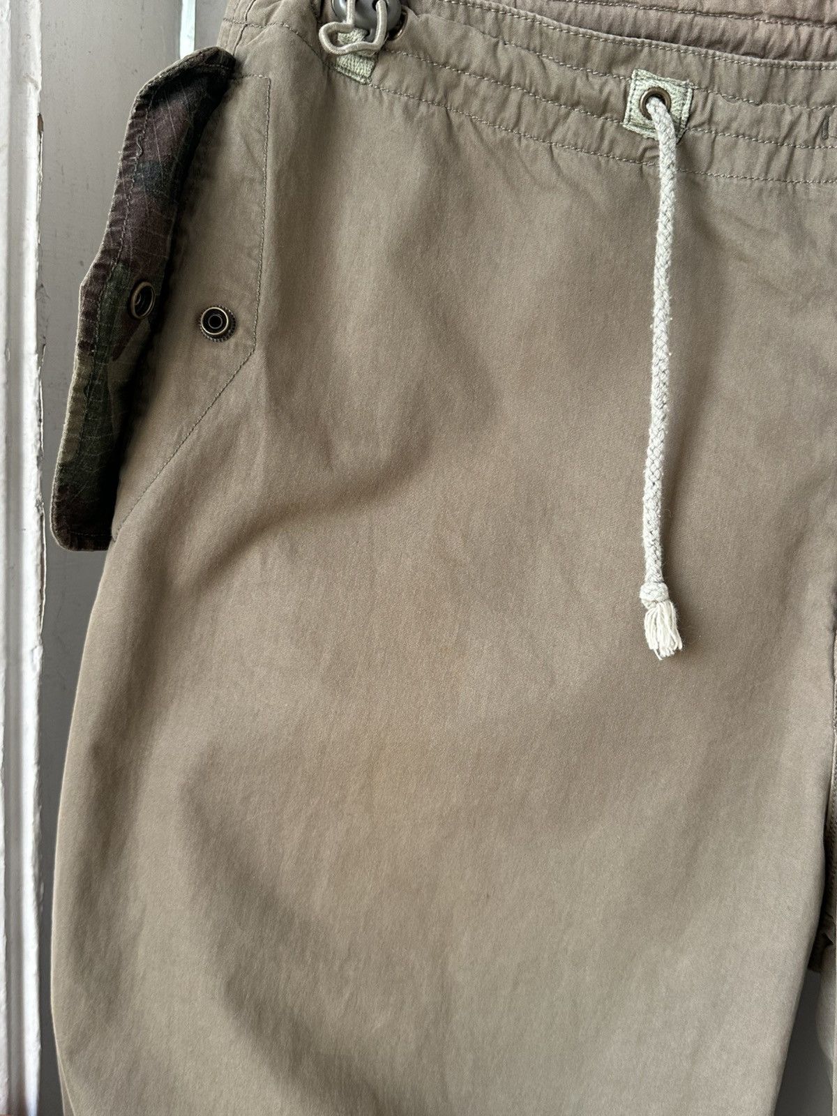 Japanese Brand × Vintage Vintage Maharishi Style Khaki Logo Breeches Size US 32 / EU 48 - 4 Thumbnail