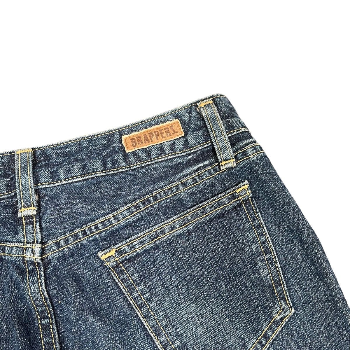 Hysteric Glamour × If Six Was Nine × Tornado Mart Flare Jeans Brappers Punk Snake Washed Denim Size 27" / US 4 / IT 40 - 7 Thumbnail