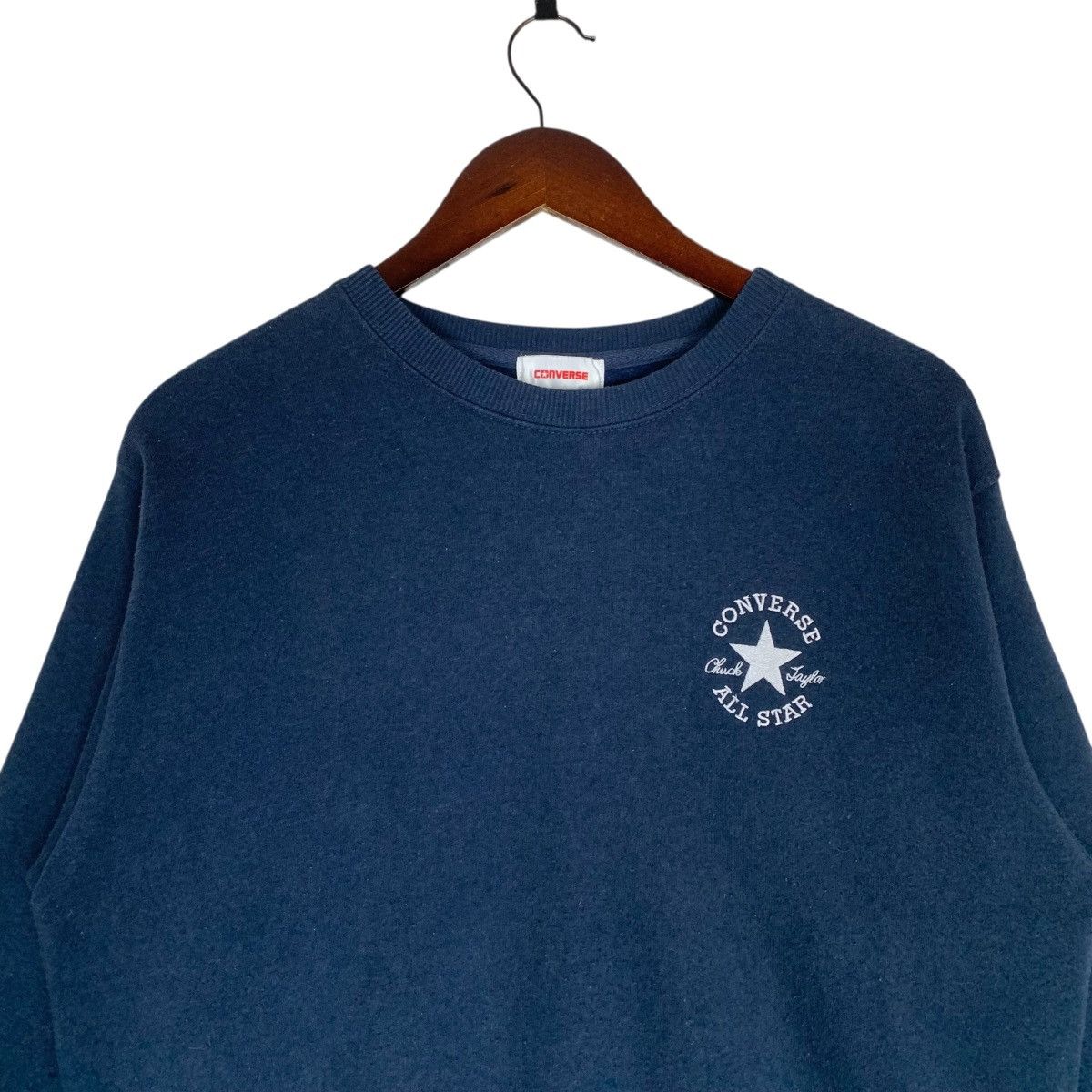 Converse Vintage Converse All Star StreetWear JapaneseBran Sweatshirt Size US M / EU 48-50 / 2 - 3 Thumbnail
