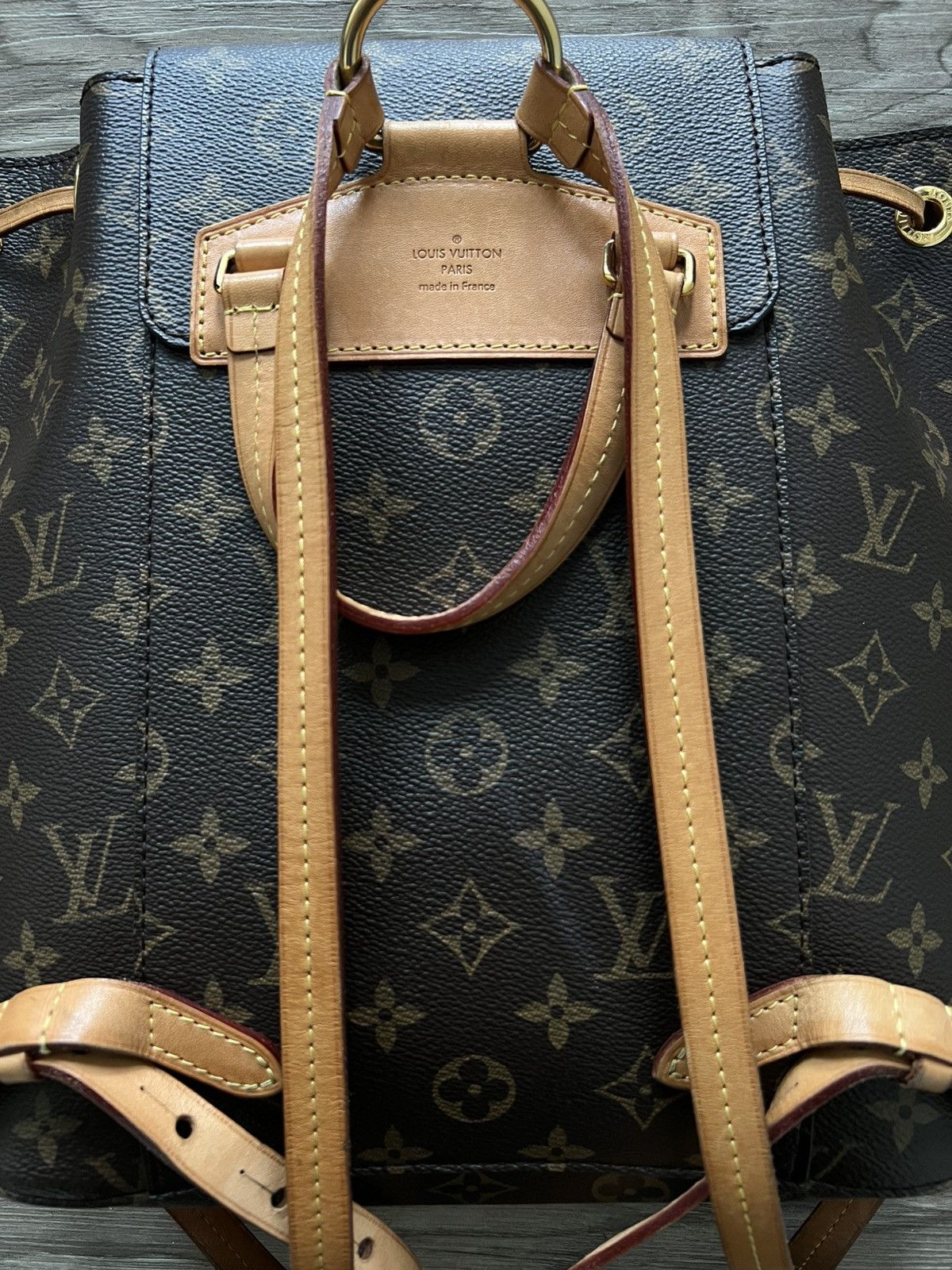 Louis Vuitton Louis Vuitton Montsouris backpack Size ONE SIZE - 6 Thumbnail