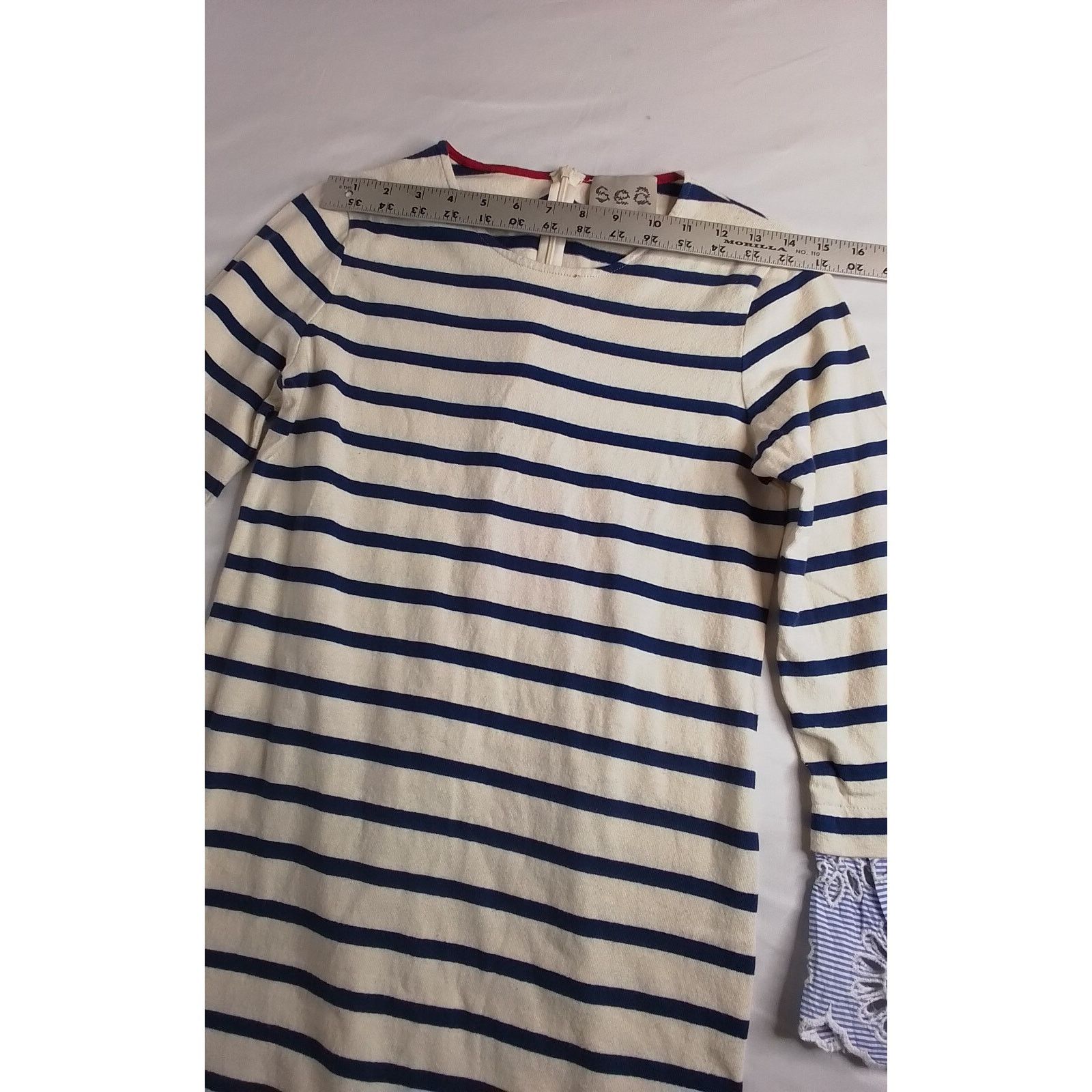 Sea New York Sea New York Women's Dress Small Striped White and Blue Size S / US 4 / IT 40 - 12 Thumbnail