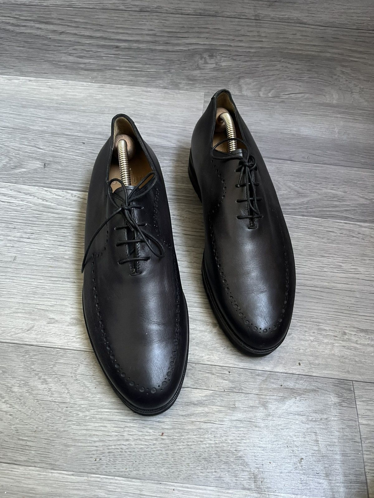 Berluti Berluti patina alesandro black leather oxford shoes uk 8 Size US 9 / EU 42 - 7 Thumbnail
