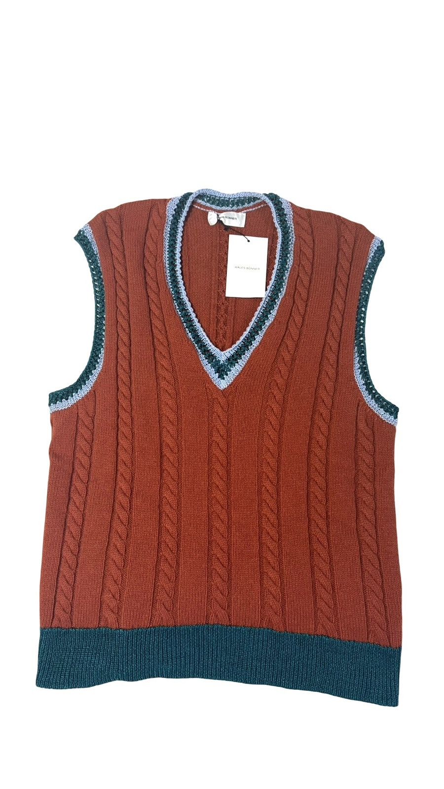 Wales Bonner Knit Sweater Vest (BNWT) Size US M / EU 48-50 / 2 - 1 Thumbnail