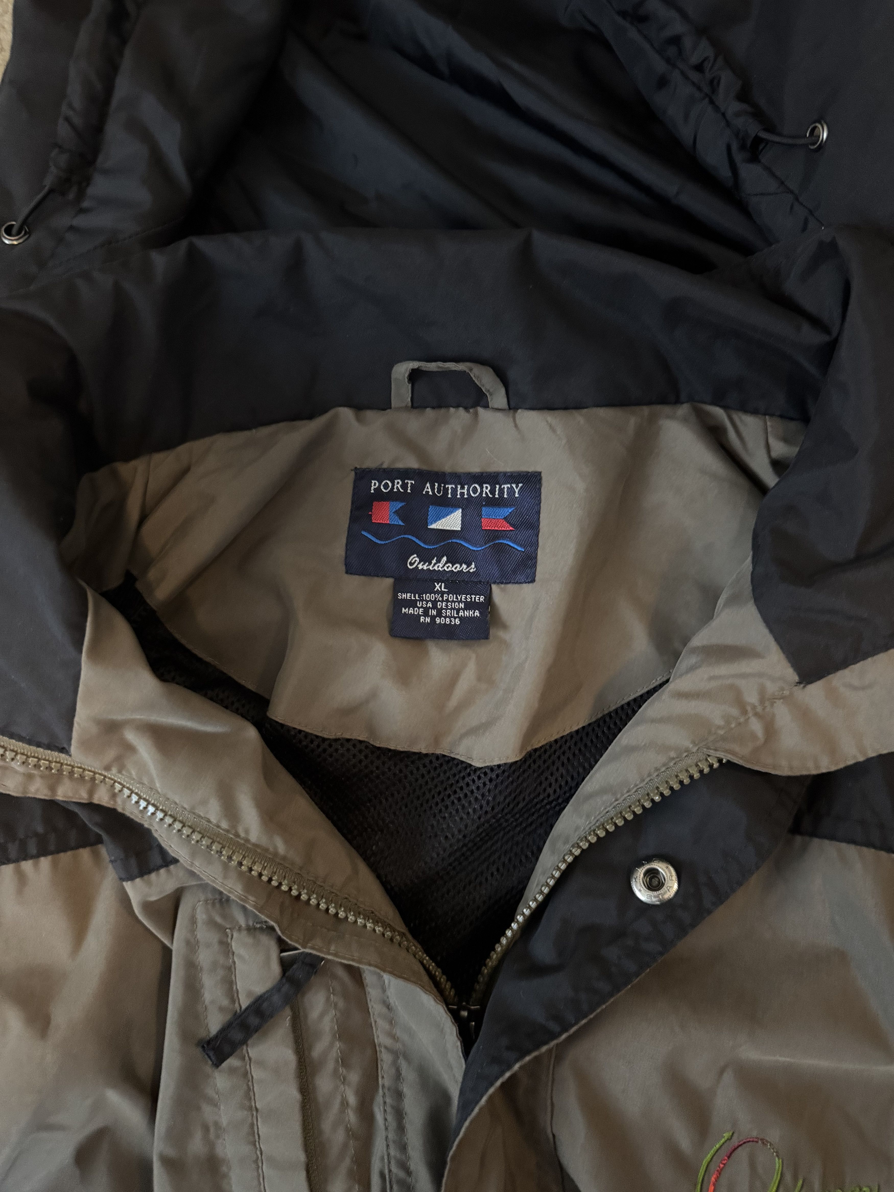 Port Authority Port Authority Olive/Black Mens Hooded Jacket Size US XL / EU 56 / 4 - 2 Thumbnail