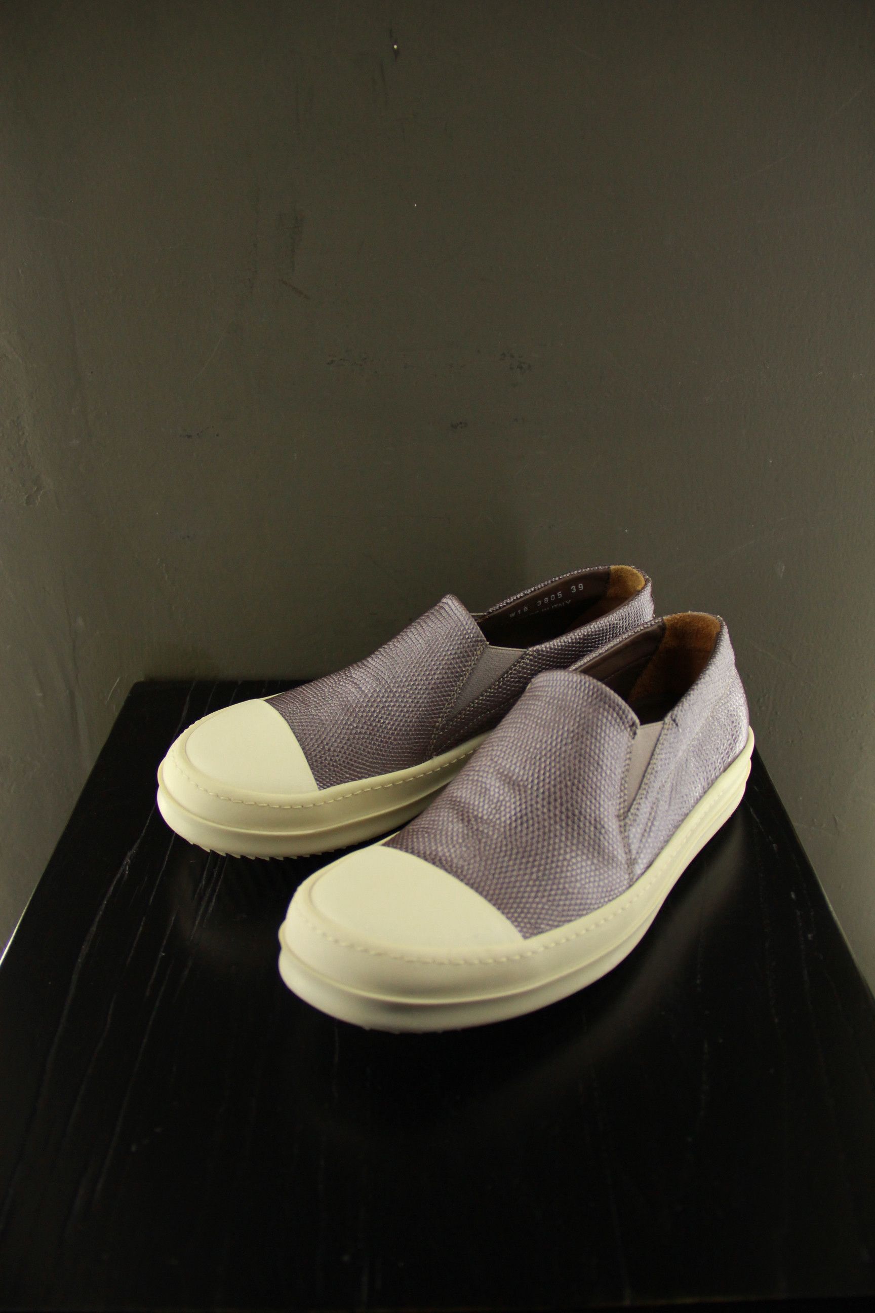 Rick Owens Rick Owens Rose Gold Lizard Skin Slip-Ons Size US 6 / EU 39 - 4 Thumbnail