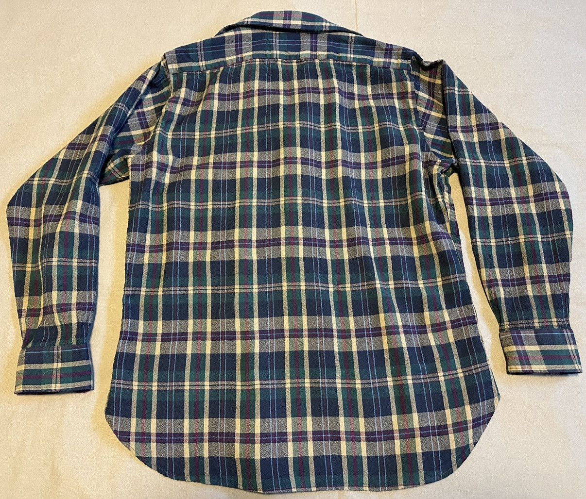 Pendleton Vintage Sir Pendleton Womens 100% Wool Plaid Button Up Shirt Size L / US 10 / IT 46 - 7 Thumbnail