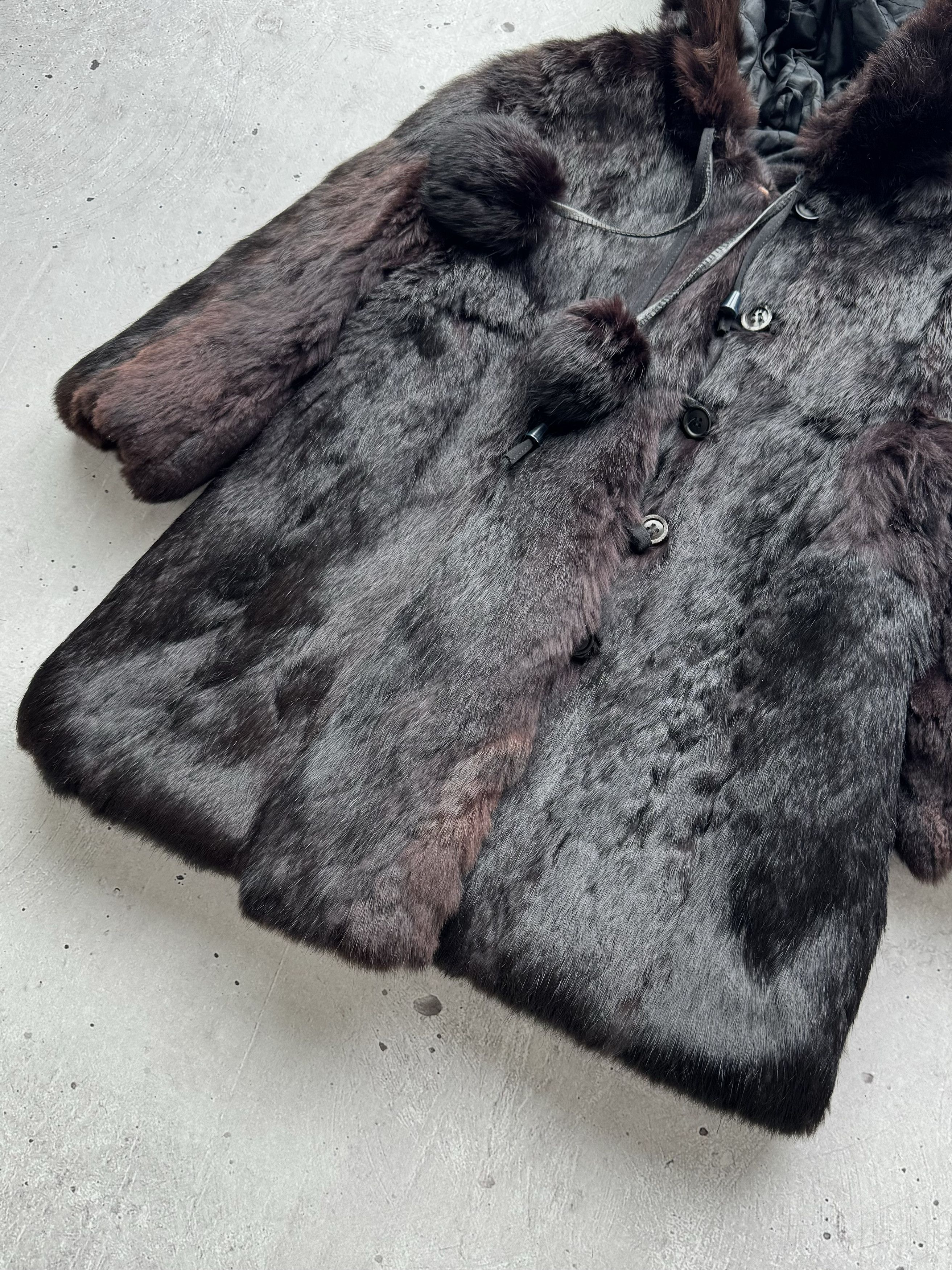 Japanese Brand × Vintage Vintage Faux Fur Coat Size S / US 4 / IT 40 - 3 Thumbnail