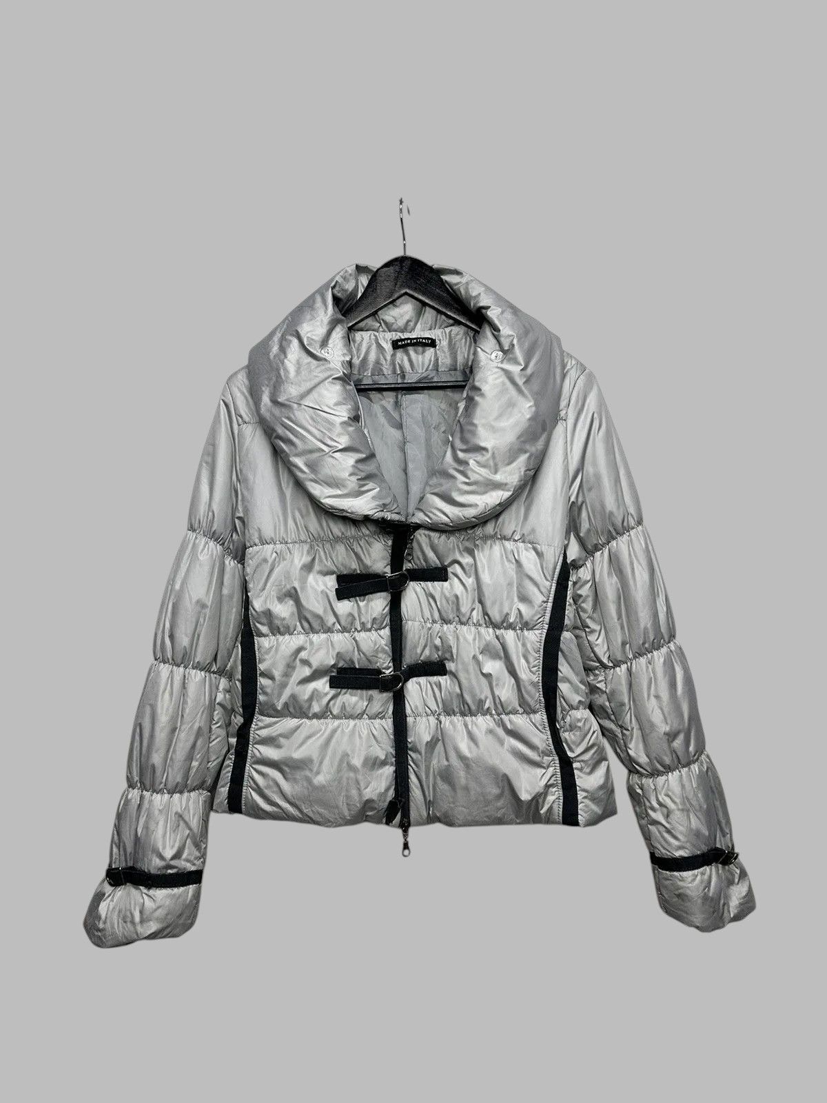 Hysteric Glamour Vintage Jacket Silver LGB Army Fur Hood Utility Y2K Size S / US 4 / IT 40 - 1 Thumbnail