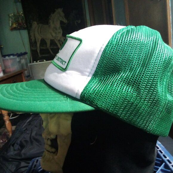 Other DS Vintage Emerald People's Utility District Trucker Hat Size ONE SIZE - 3 Thumbnail