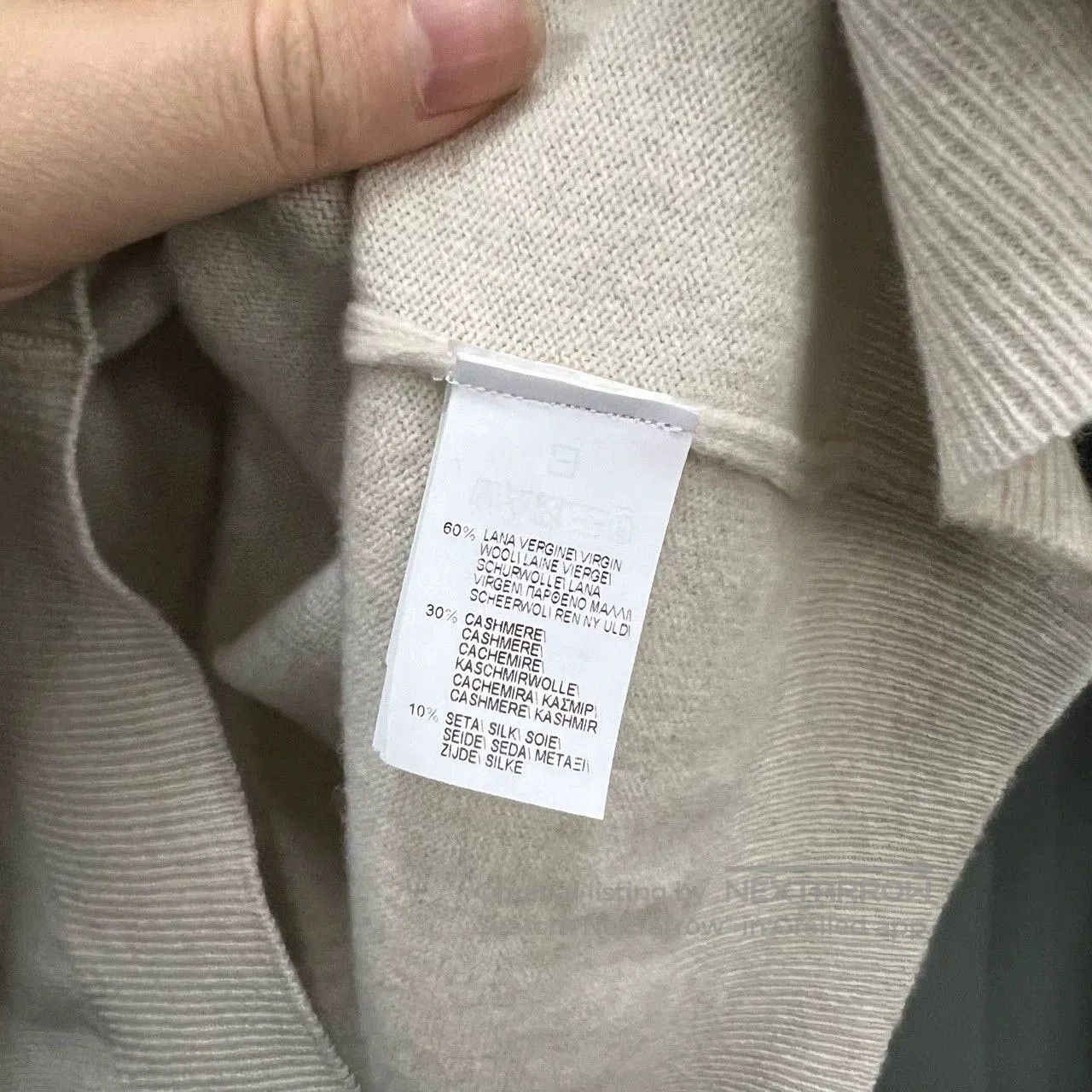Brunello Cucinelli Brunello Cucinelli Patchwork Knit Cardigan. Size US L / EU 52-54 / 3 - 3 Thumbnail