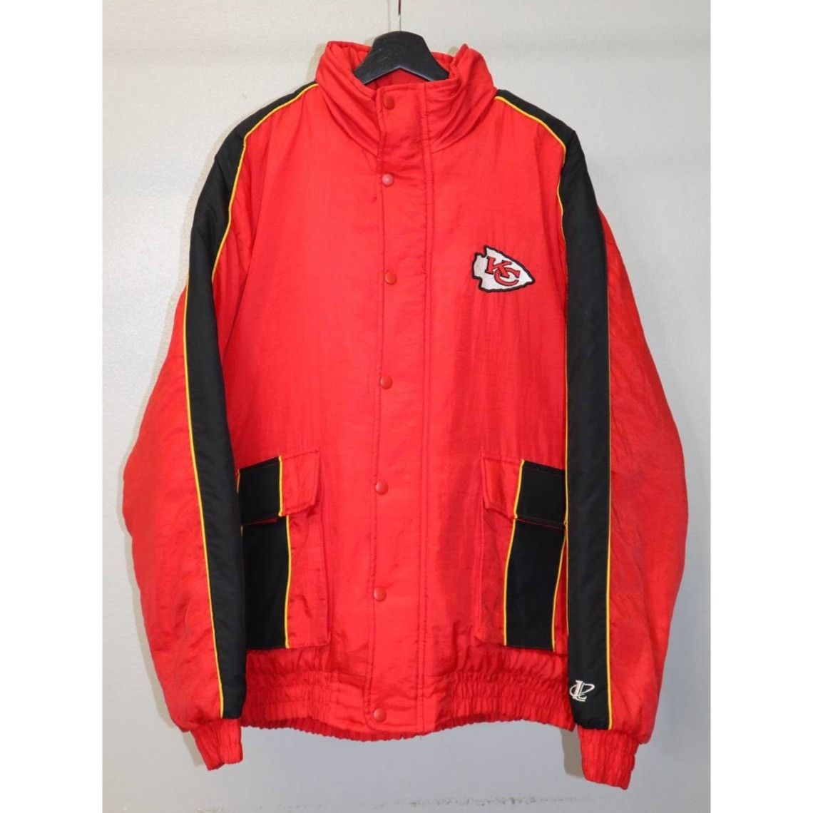 Logo Athletic Vintage 90s Kansas City Chiefs Bomber Jacket - Logo Athletic Size US XL / EU 56 / 4 - 2 Thumbnail