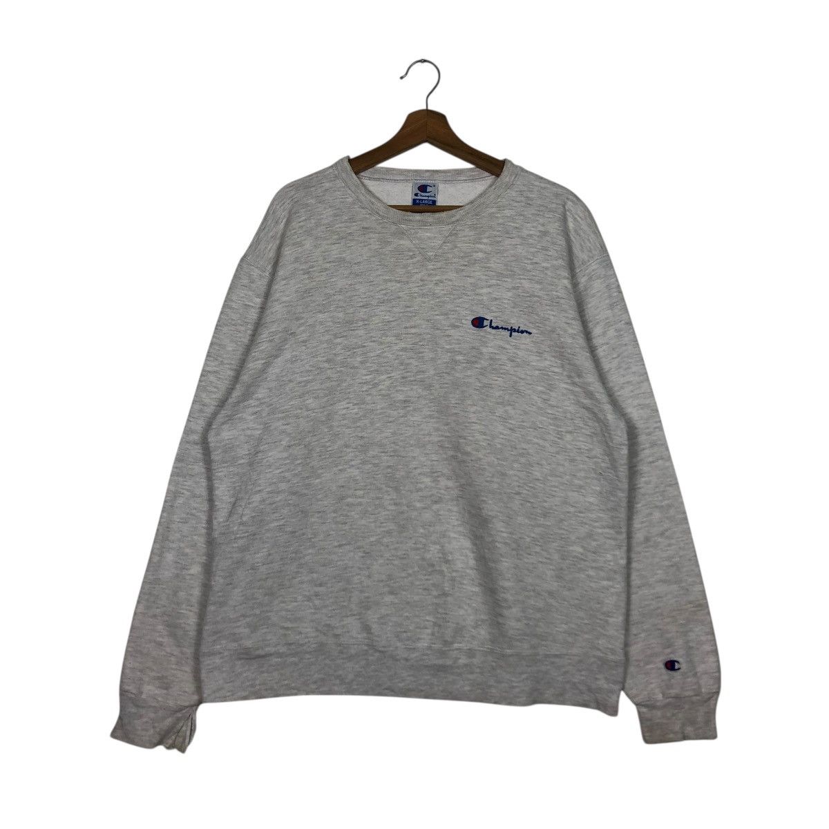 Champion 🔥RICH GREY VINTAGE CHAMPION SWEATSHIRT Size US XL / EU 56 / 4 - 3 Thumbnail