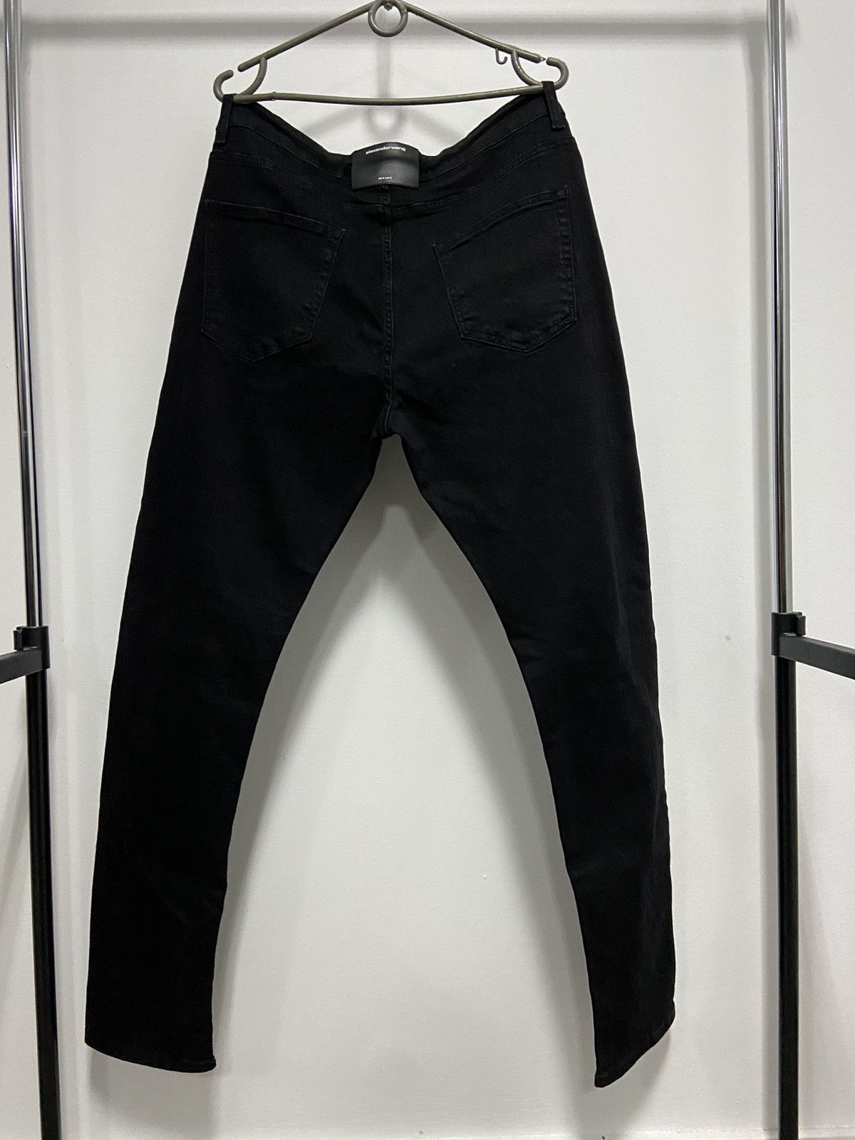 Alexander Wang × Vintage Alexander Wang jeans Pants Vintage Logo Y2K Selvedge Size US 33 - 1 Thumbnail