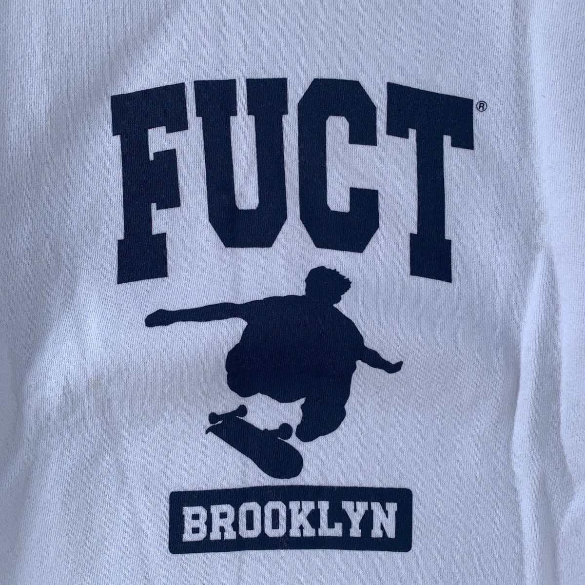 FUCT Vintage FUCT Skate Logo Brooklyn Sweatshirt Size US L / EU 52-54 / 3 - 3 Thumbnail