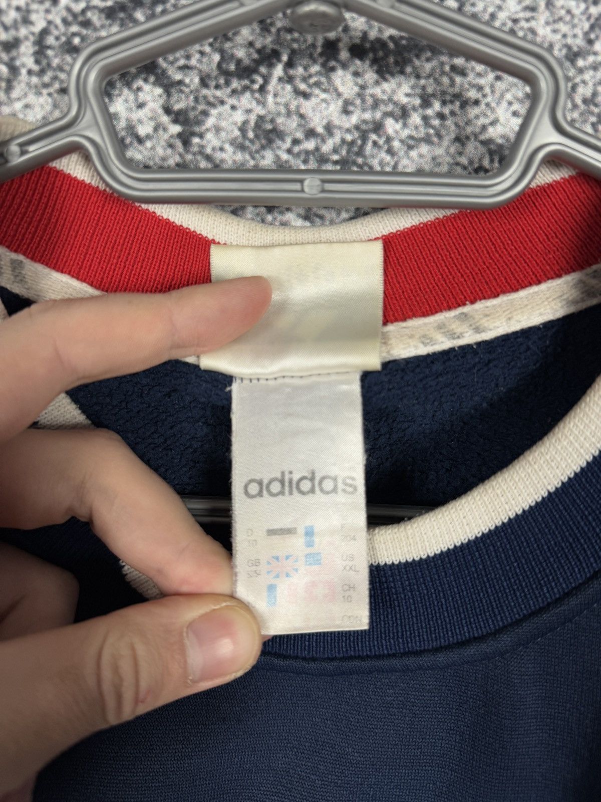 Adidas Adidas Vintage 90s Crewneck Sweatshirt Retro Pullover XXL Size US XXL / EU 58 / 5 - 9 Thumbnail