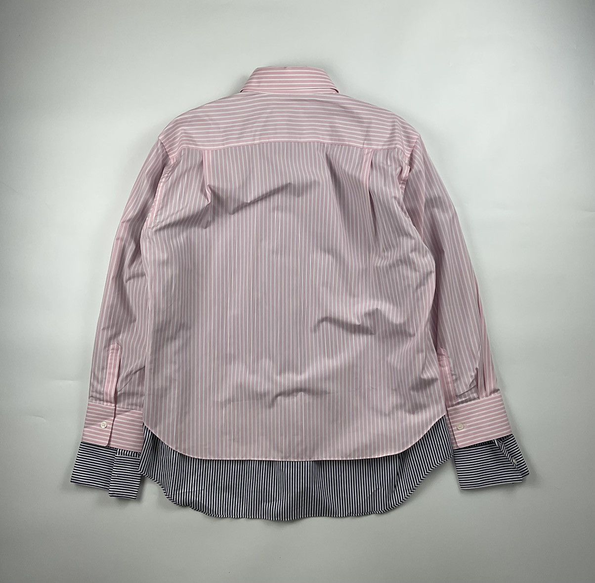 Comme des Garcons Vetements x CDG S/S'17 Double Layered Reversible Shirt Size US S / EU 44-46 / 1 - 3 Thumbnail
