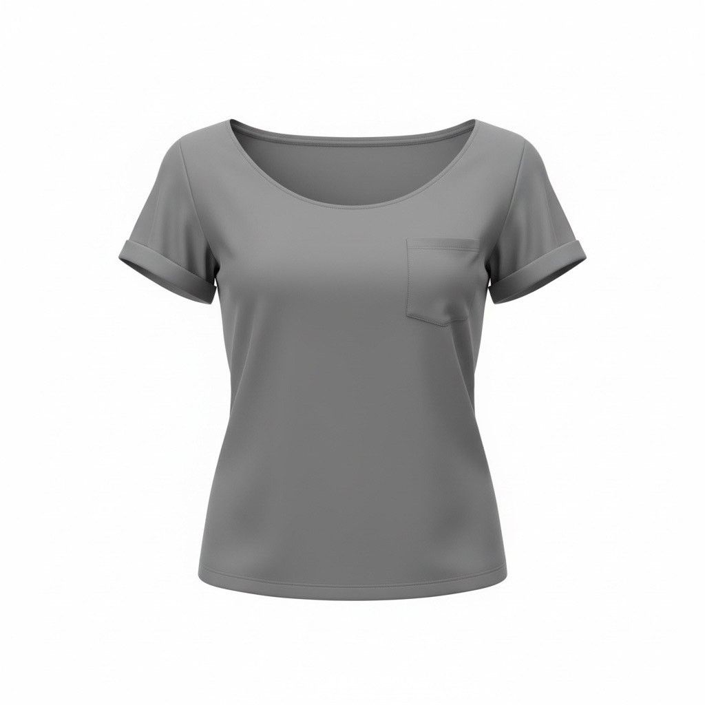 Lou & Grey Lou & Grey Supima Cotton Gray T Shirt Women’s XS 0–2 Size XS / US 0-2 / IT 36-38 - 1 Thumbnail