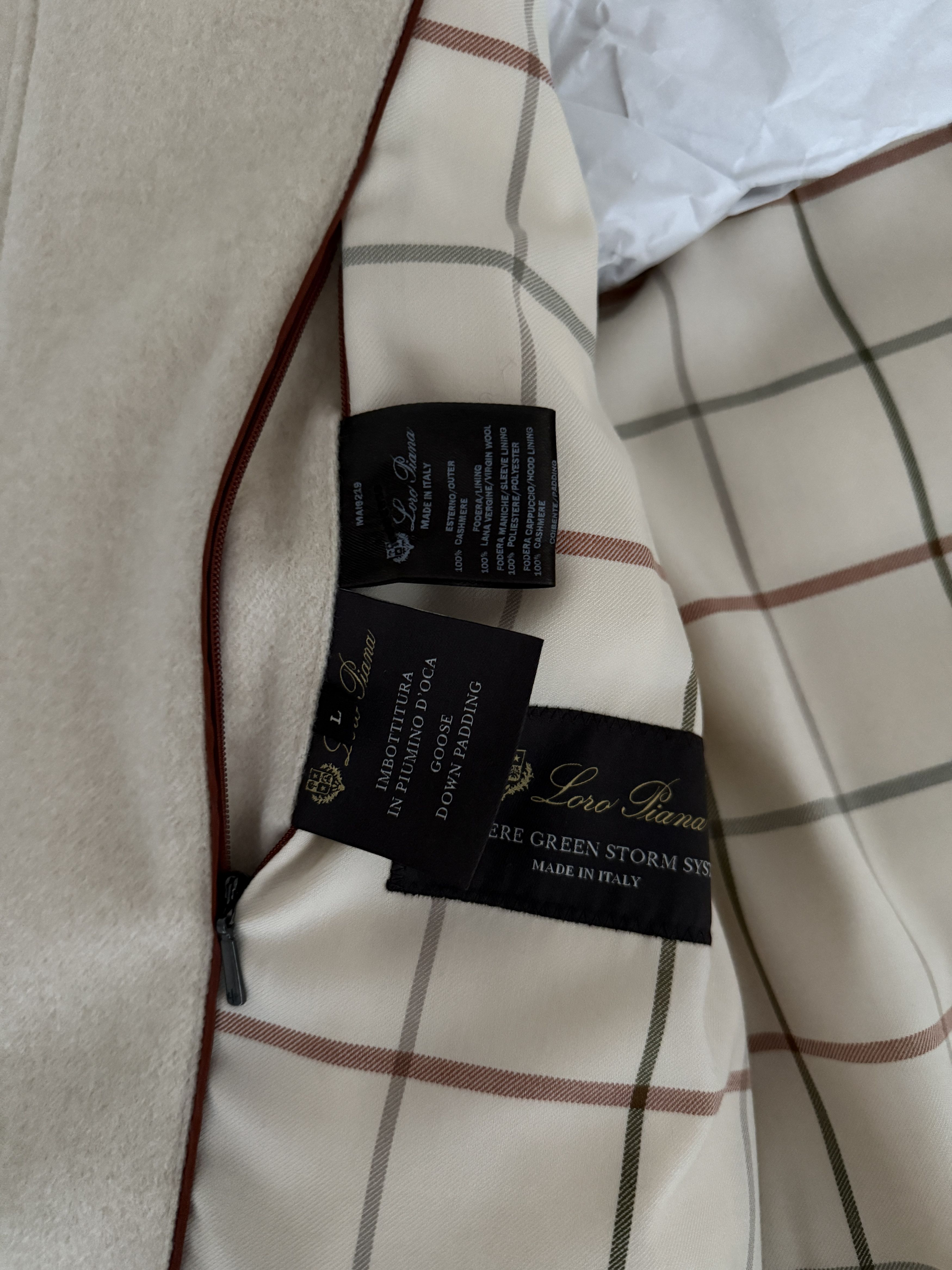 Loro Piana Fillmore Cashmere Down Jacket Size US L / EU 52-54 / 3 - 8 Thumbnail