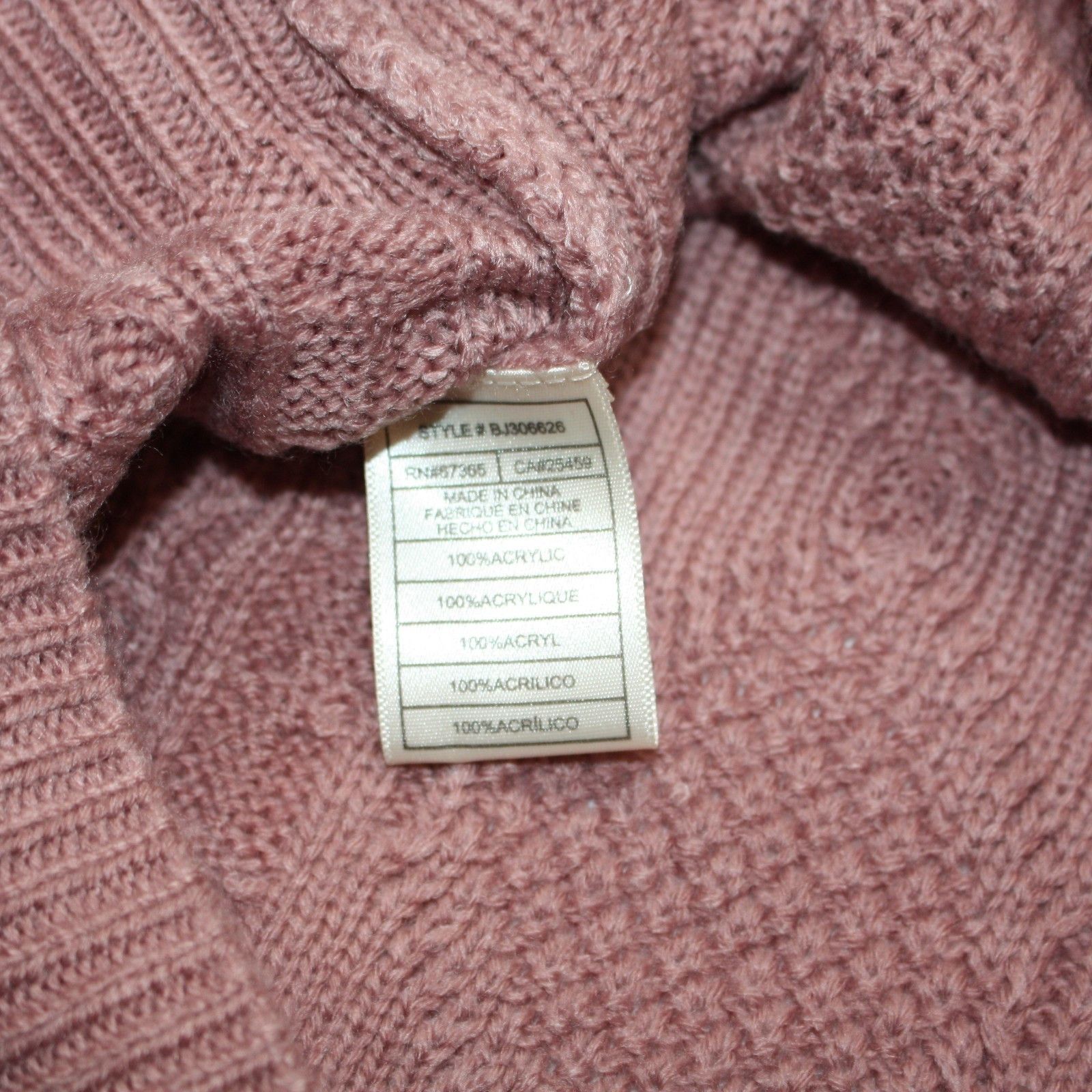 BB Dakota by Steve Madden Fringe Out Short Sleeve Sweater in Rose NWOT Size XS / US 0-2 / IT 36-38 - 7 Thumbnail