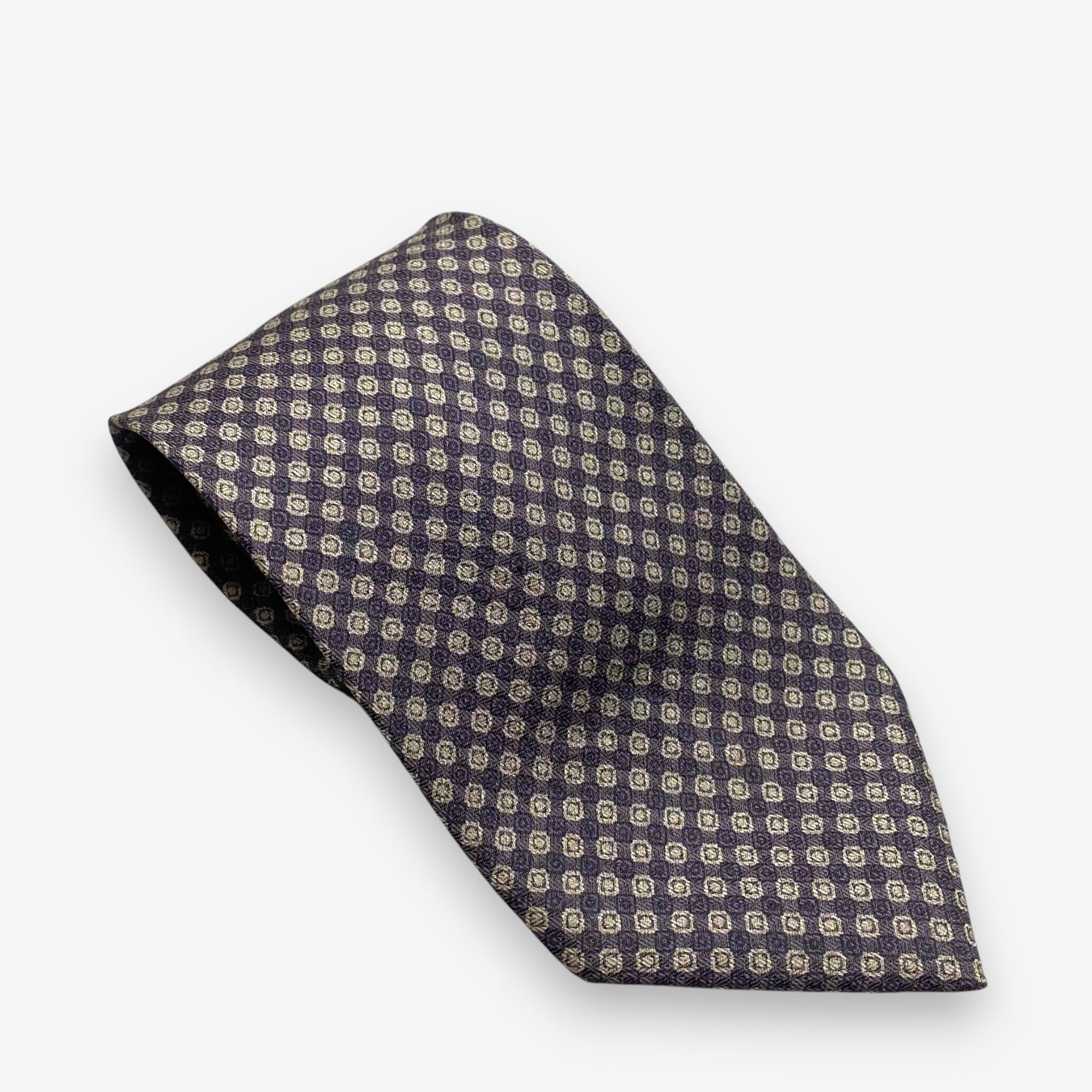 Issey Miyake Vintage Issey Miyake SILK Necktie Cravate Pure Silk Neck Tie Size ONE SIZE - 1 Thumbnail