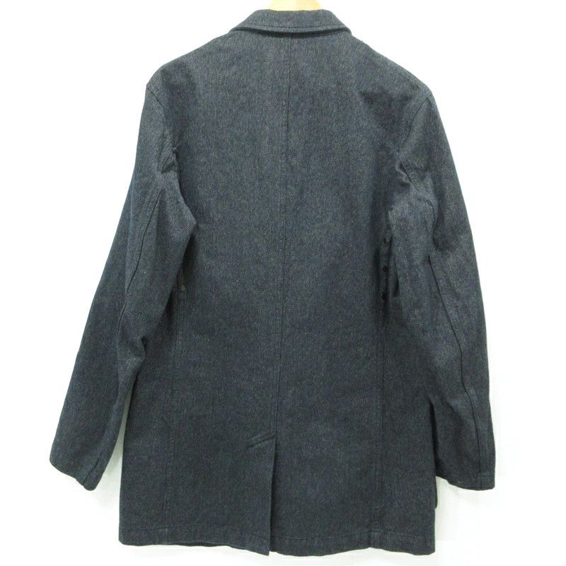 Yohji Yamamoto BLACK Scandal BOX POCKET BREASTED JACKET Size US S / EU 44-46 / 1 - 2 Thumbnail