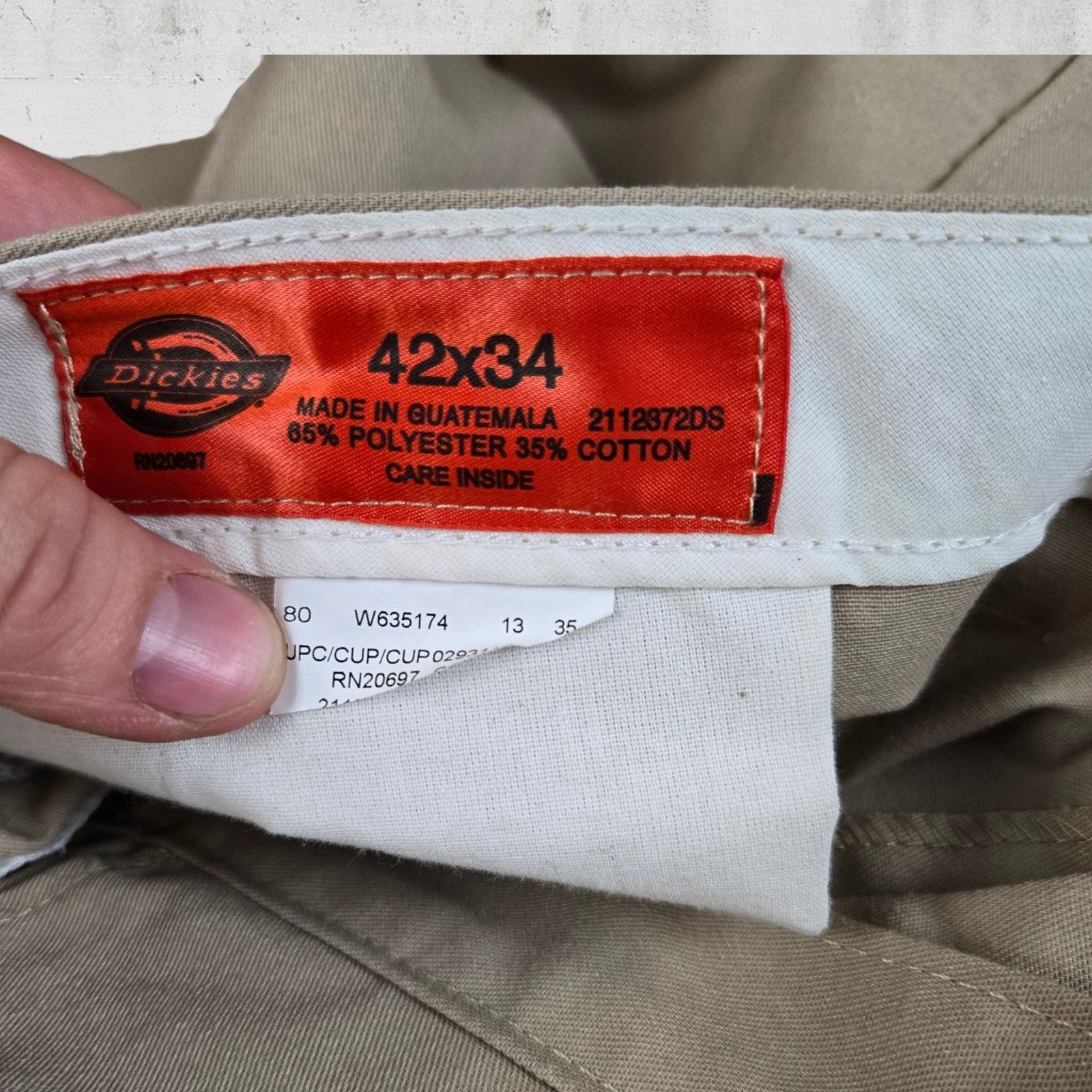 Dickies Dickies Dessert Sand Cargo Relaxed Pants Size 42 x 34 Size US 42 / EU 58 - 6 Thumbnail