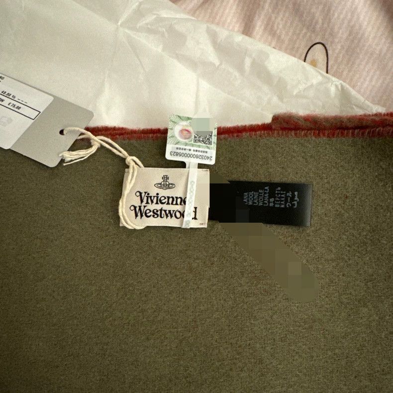 Vivienne Westwood Vivienne Westwood Wool scarf Size ONE SIZE - 4 Thumbnail