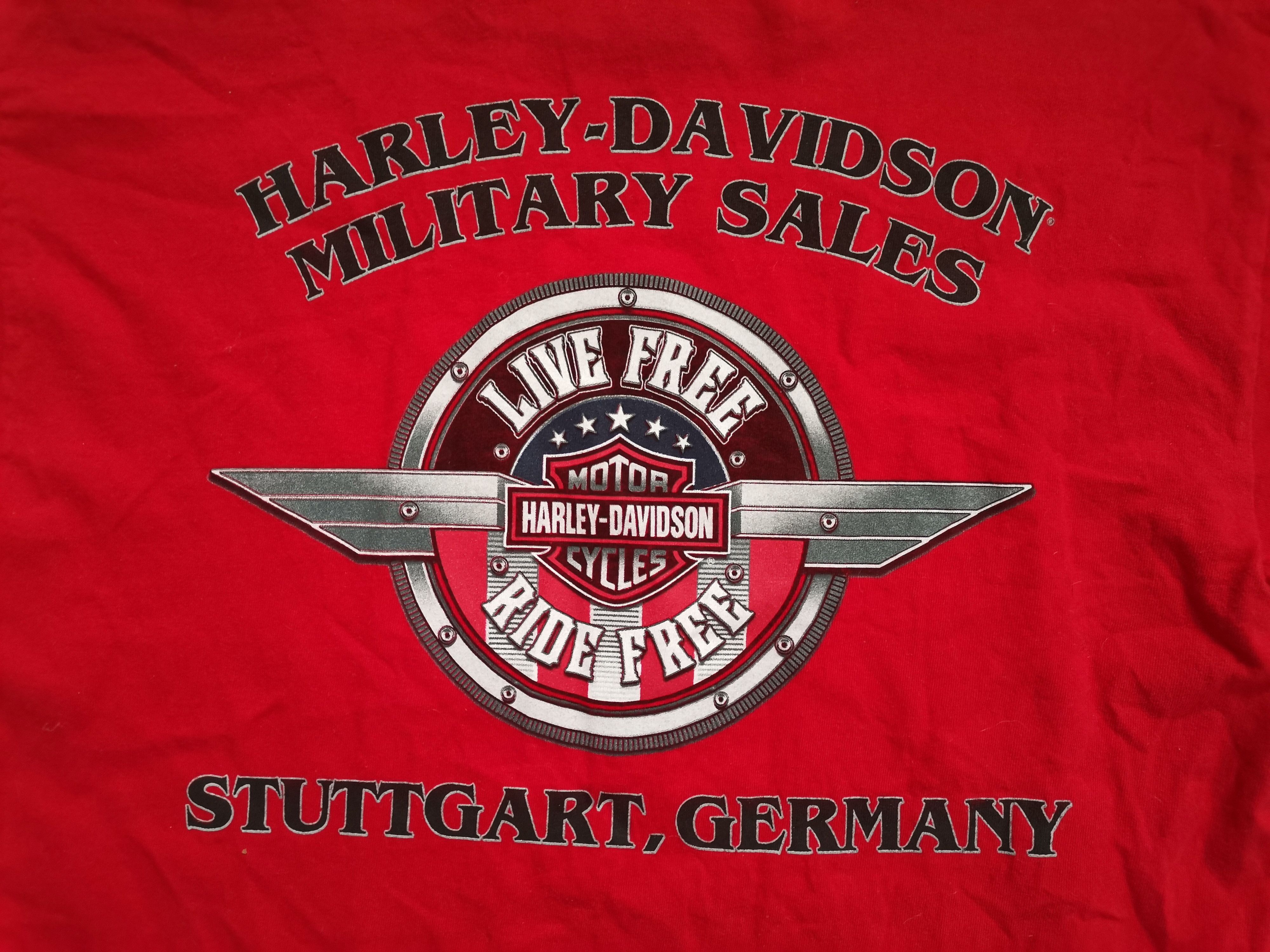 Harley Davidson Harley-Davidson Stuttgart Tee Size US M / EU 48-50 / 2 - 5 Thumbnail