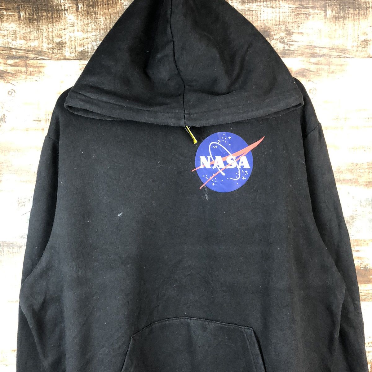 Nasa streetwear Black Hoodie #A2023
