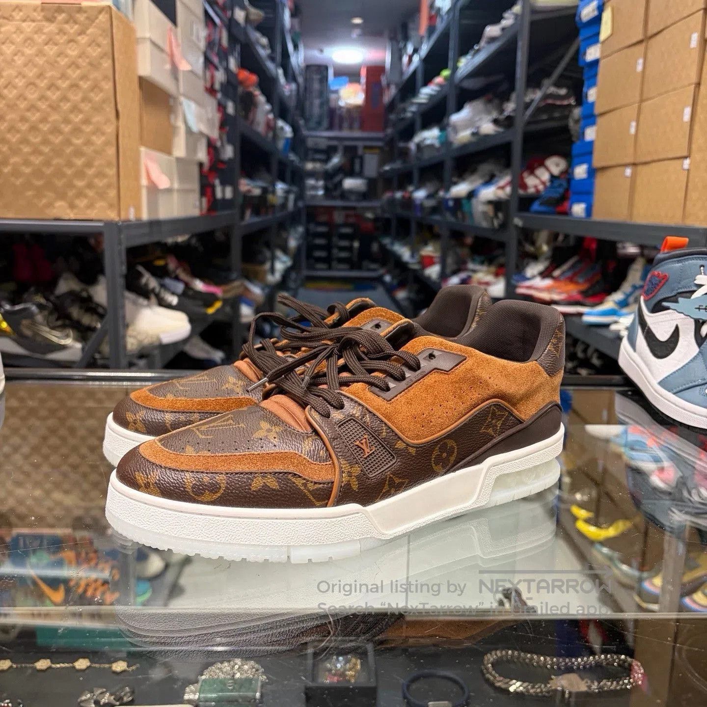 Louis Vuitton Louis Vuitton LV Trainer. Size US 8.5 / EU 41-42 - 1 Thumbnail