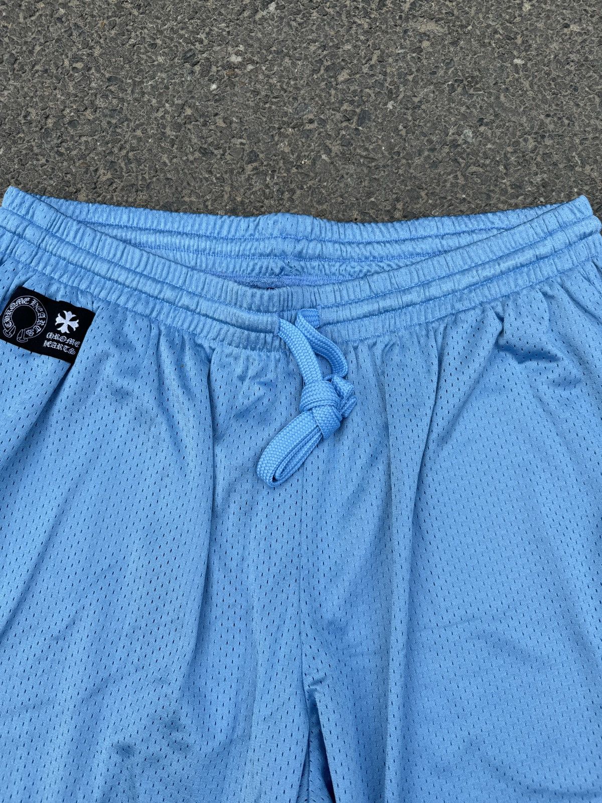 Chrome Hearts Chrome Hearts Baby Blue Mesh Shorts Sz. XXL Size US 38 / EU 54 - 4 Thumbnail