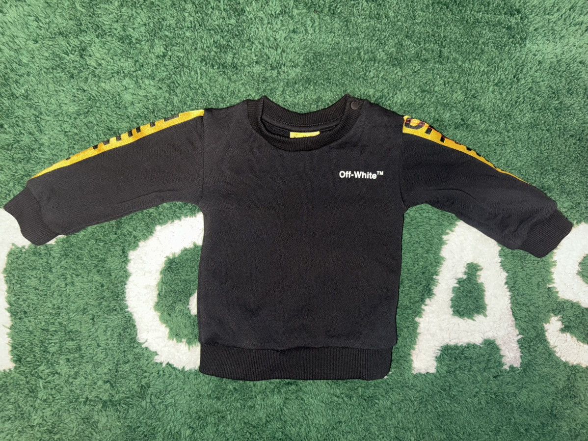 Off-White Kids OffWhite Crewneck 6-9 Months Size US XXS / EU 40 - 3 Thumbnail