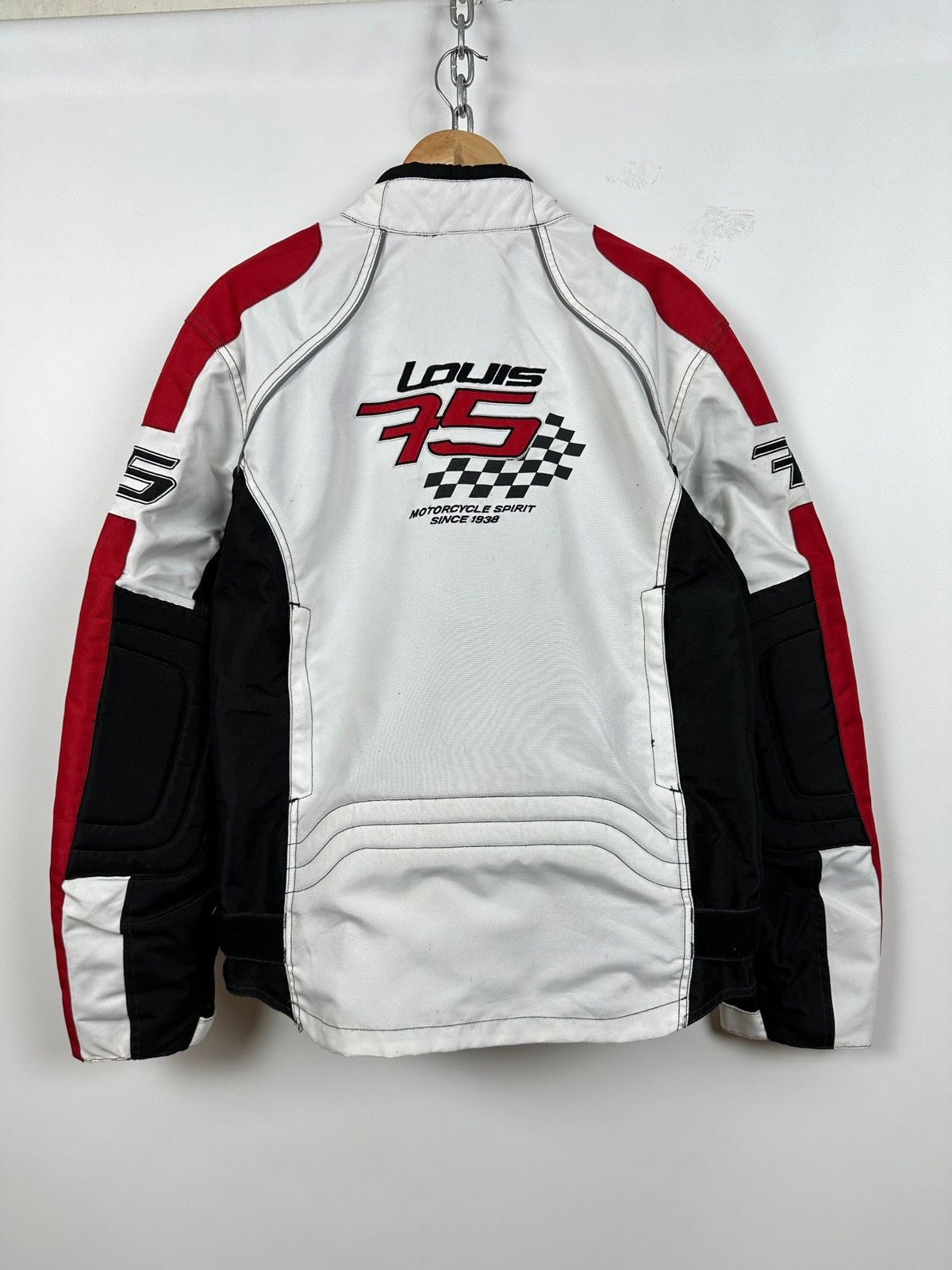 Vintage Vintage Bridgestone Louis 75 Motorcycle Racing Jacket Size US L / EU 52-54 / 3 - 7 Thumbnail