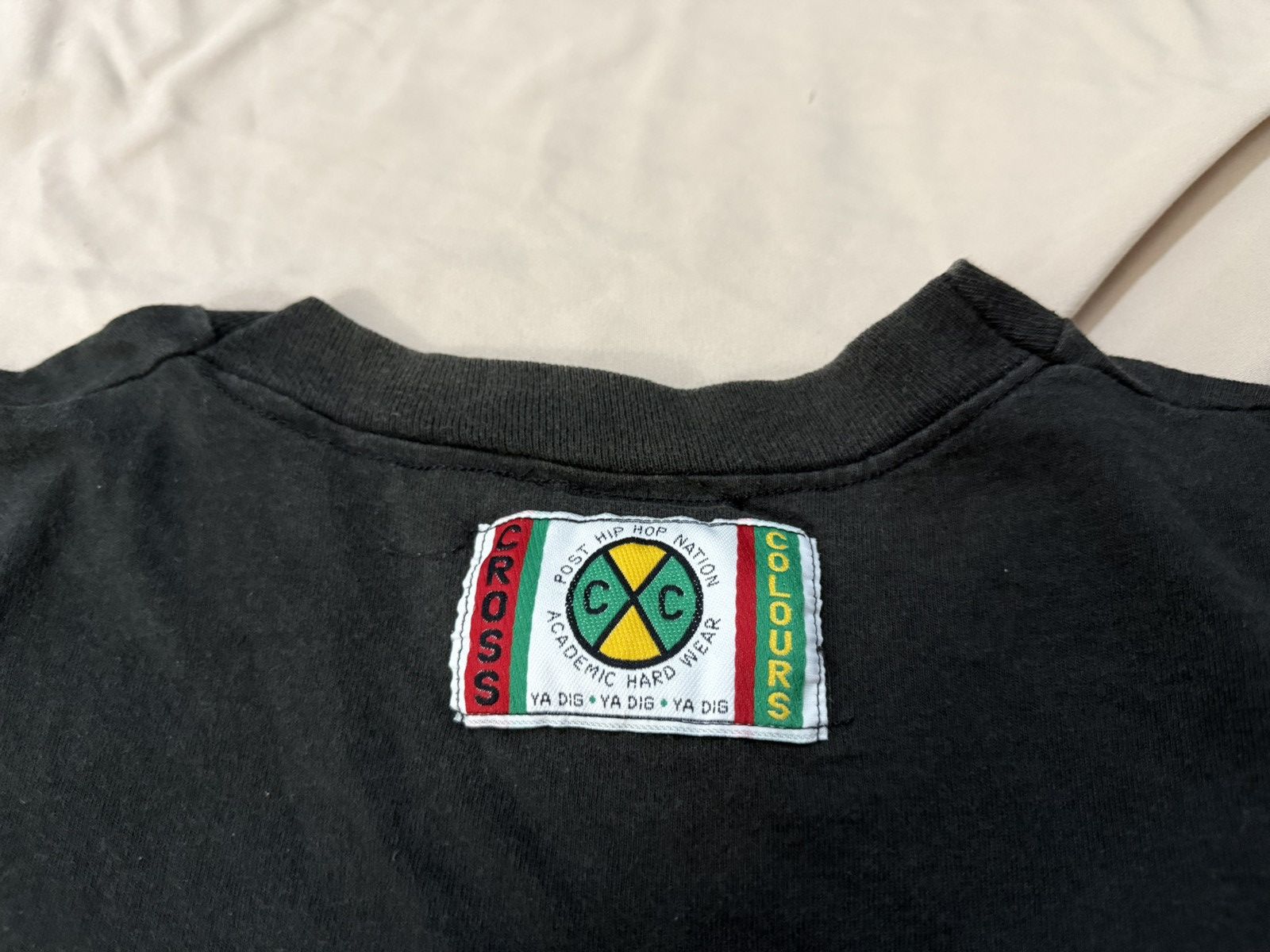 Cross Colours Vintage 90s Cross Colours be Slammin T-Shirt Tupac Size US XL / EU 56 / 4 - 10 Thumbnail