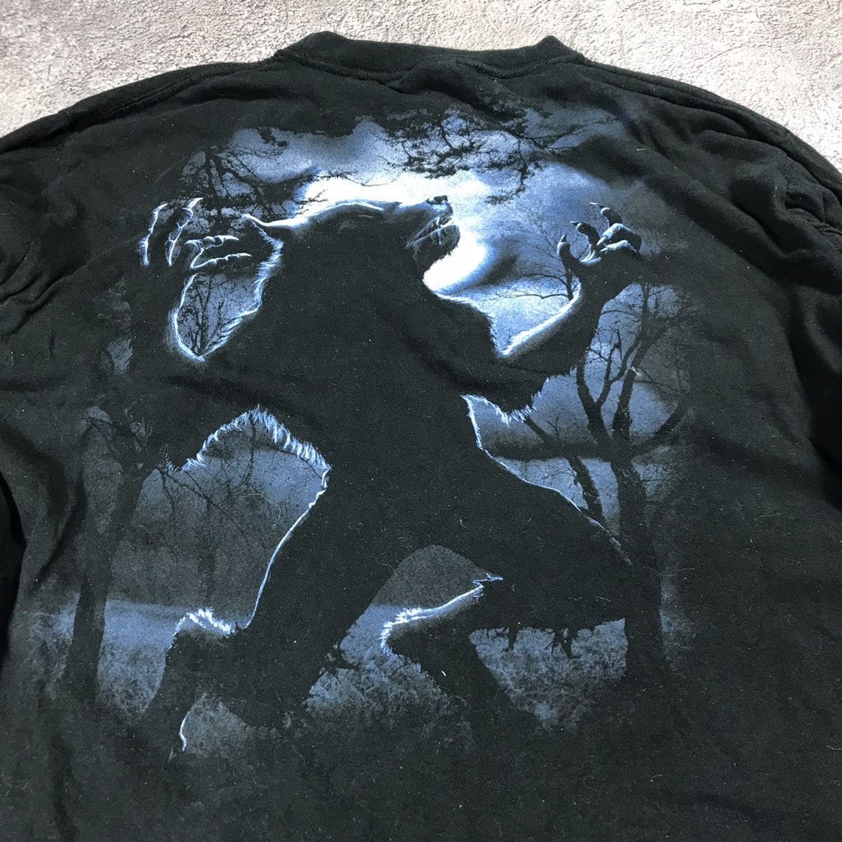 Vintage Vintage Y2K Horror Graphic Tee Demon Beast Dark Grunge L Size US L / EU 52-54 / 3 - 6 Thumbnail