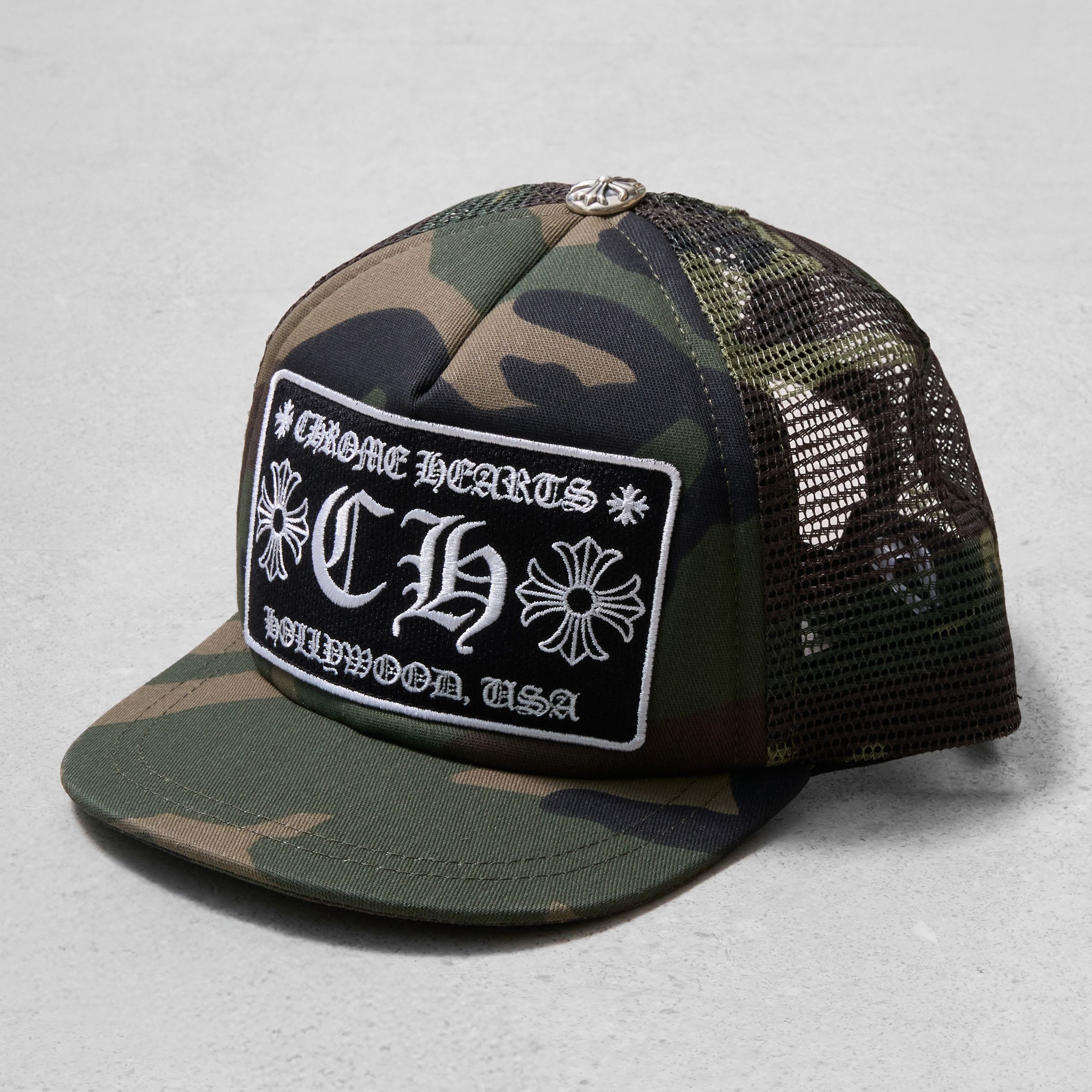 Chrome Hearts CHROME HEARTS CH Hollywood Trucker Hat Size ONE SIZE - 2 Thumbnail