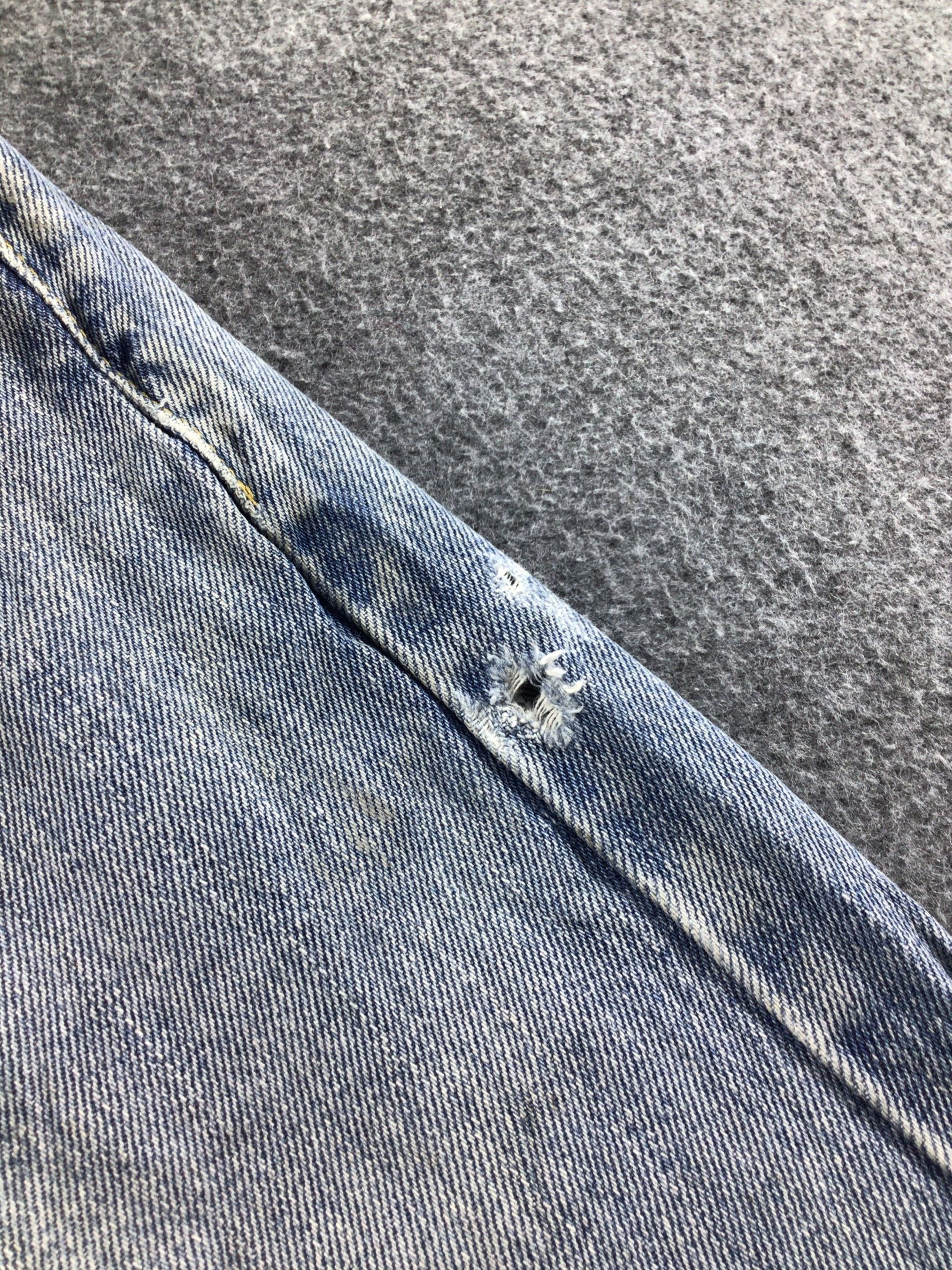 Levi's Vintage Levis 505 Jeans Dirty Blue Wash -J577 Size US 34 / EU 50 - 7 Thumbnail