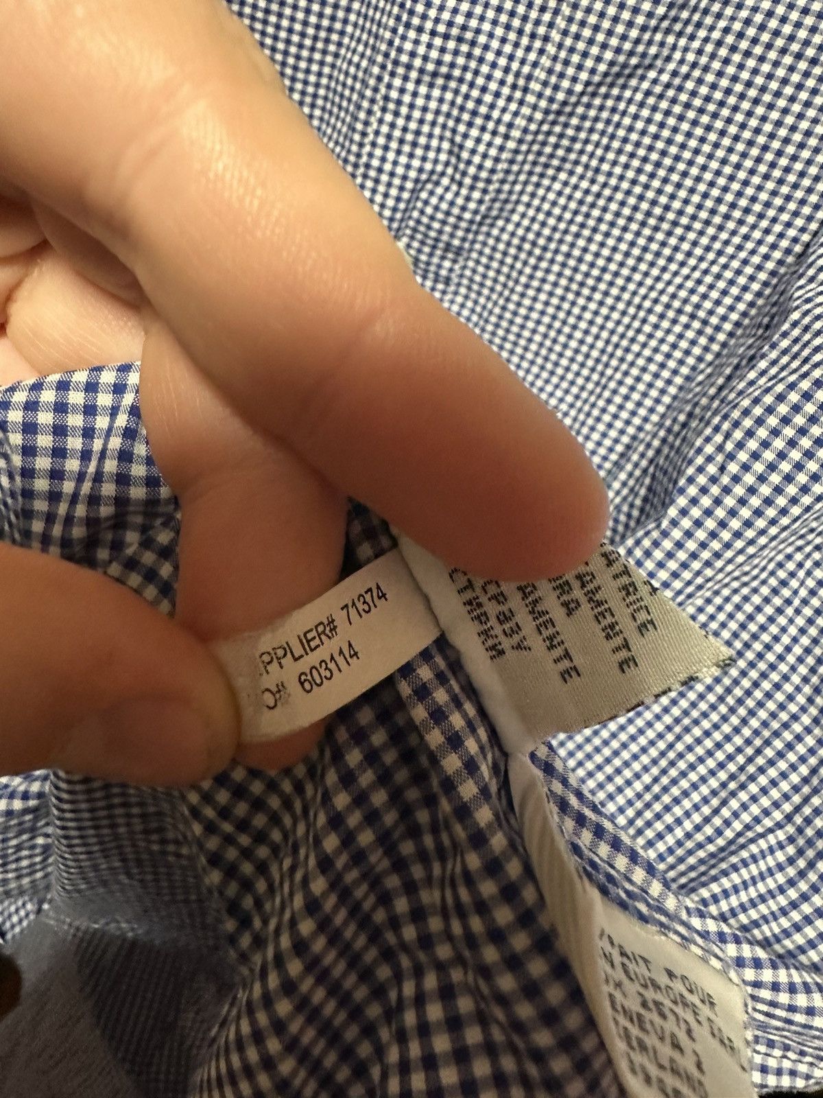 Polo Ralph Lauren Polo Ralph Lauren Blue and White Shirt Button Ups Size US L / EU 52-54 / 3 - 9 Thumbnail