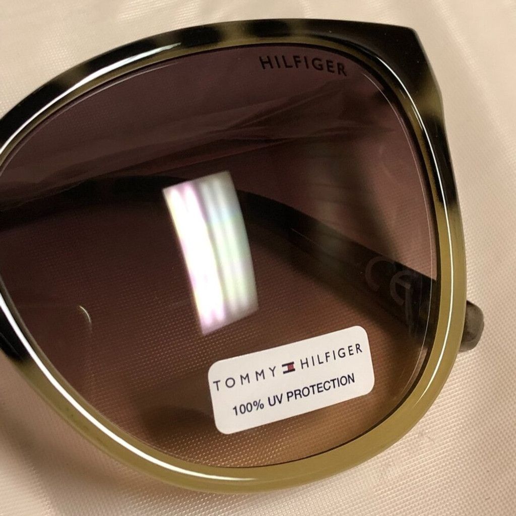 Tommy Hilfiger Tommy Hilfiger Tortoiseshell Cat-Eye Frame Sunglasses Size ONE SIZE - 3 Thumbnail