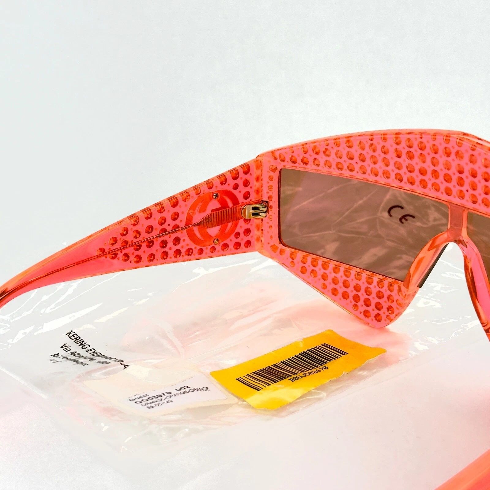 Gucci GUCCI AUTHENTIC HOLLYWOOD FOREVER 0357 Sunglasses GG0357 002 Size ONE SIZE - 3 Thumbnail