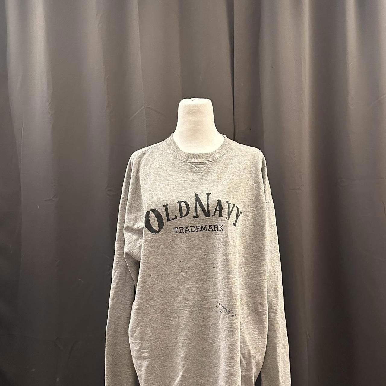 Old Navy Vintage 90s Distressed old navy crewneck with funky letters Size US XL / EU 56 / 4 - 1 Thumbnail