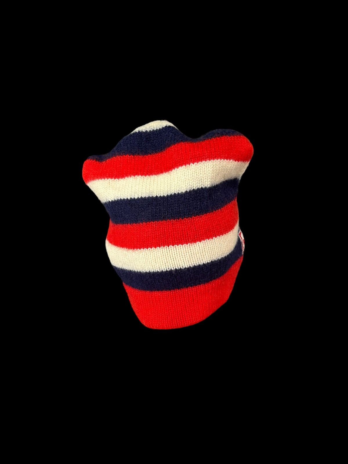 Japanese Brand × Kapital × Vintage Mohawk Stripe Japanese Style Beanie Hats Size ONE SIZE - 7 Thumbnail