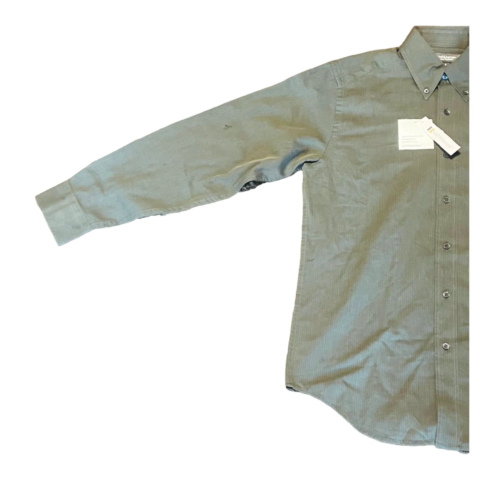 Croft & Barrow Croft & Barrow Wrinkle-Resistance Men's Gray Button-Up Long Sleeve Shirt Small NWT Size US S / EU 44-46 / 1 - 2 Thumbnail