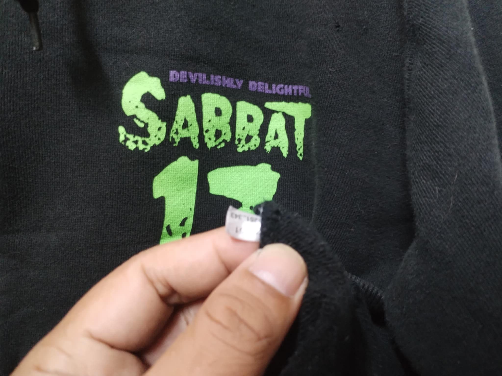 Band Tees × Japanese Brand VINTAGE PUNK SABBAT 13 VERY RARE Size US M / EU 48-50 / 2 - 5 Thumbnail