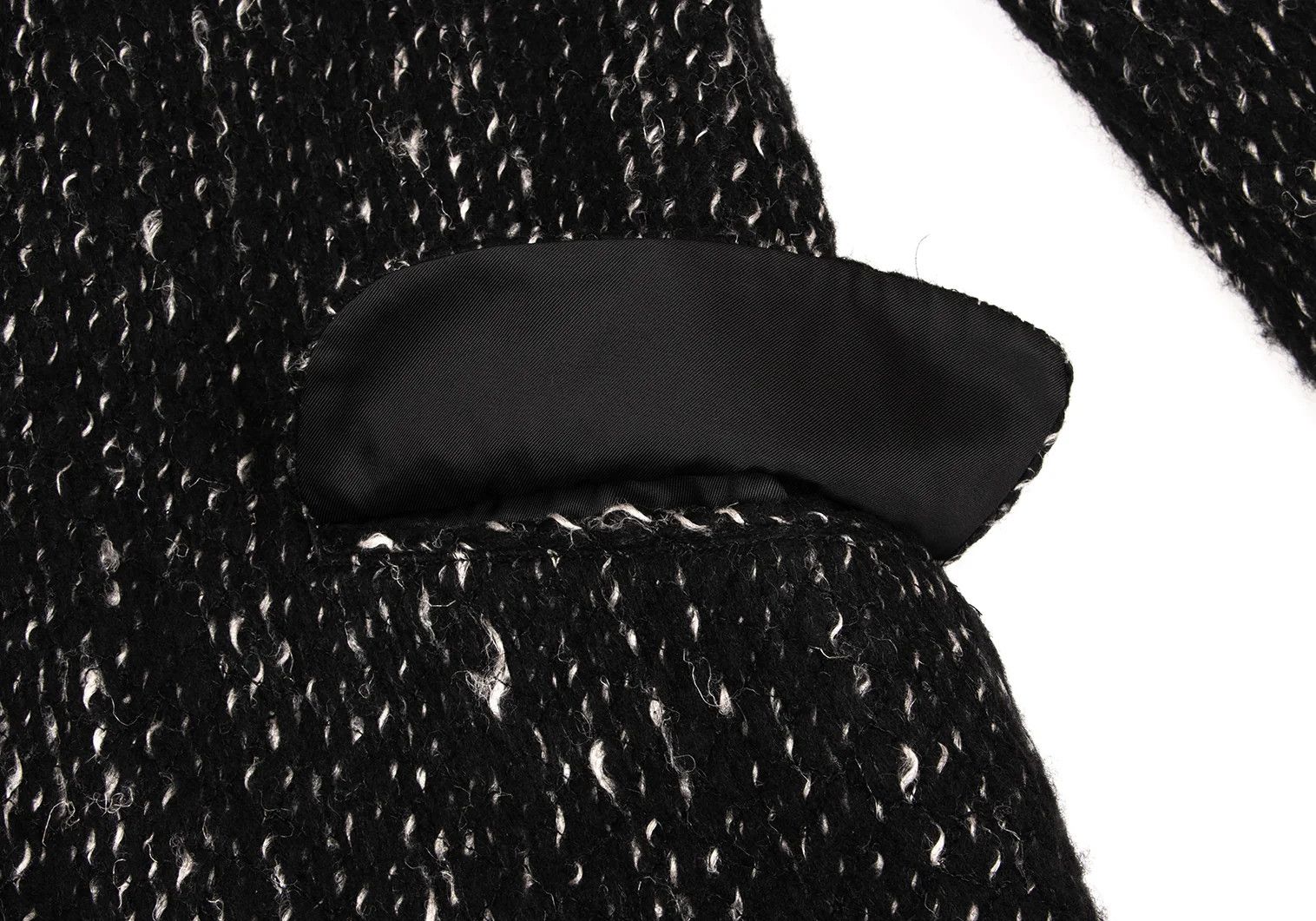 Yohji Yamamoto Yohji Yamamoto Lapel-Panelled Pile Jacket Size US S / EU 44-46 / 1 - 10 Thumbnail